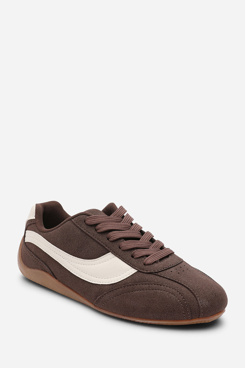 Brown 'Venice' Low-Top Lace Up Trainer, Image 3 of 8