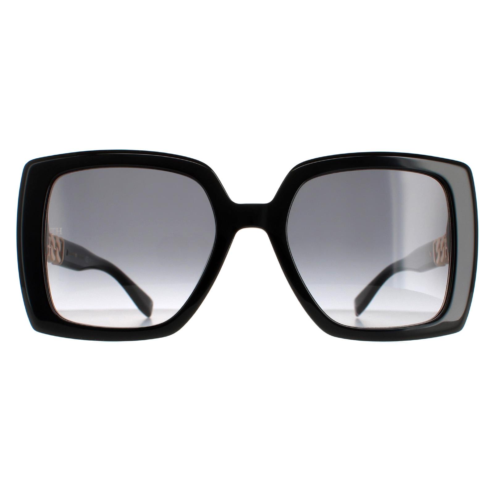 Black Tommy Hilfiger Black Square Black Dark Grey Gradient TH 1894/S, Image 1 of 4
