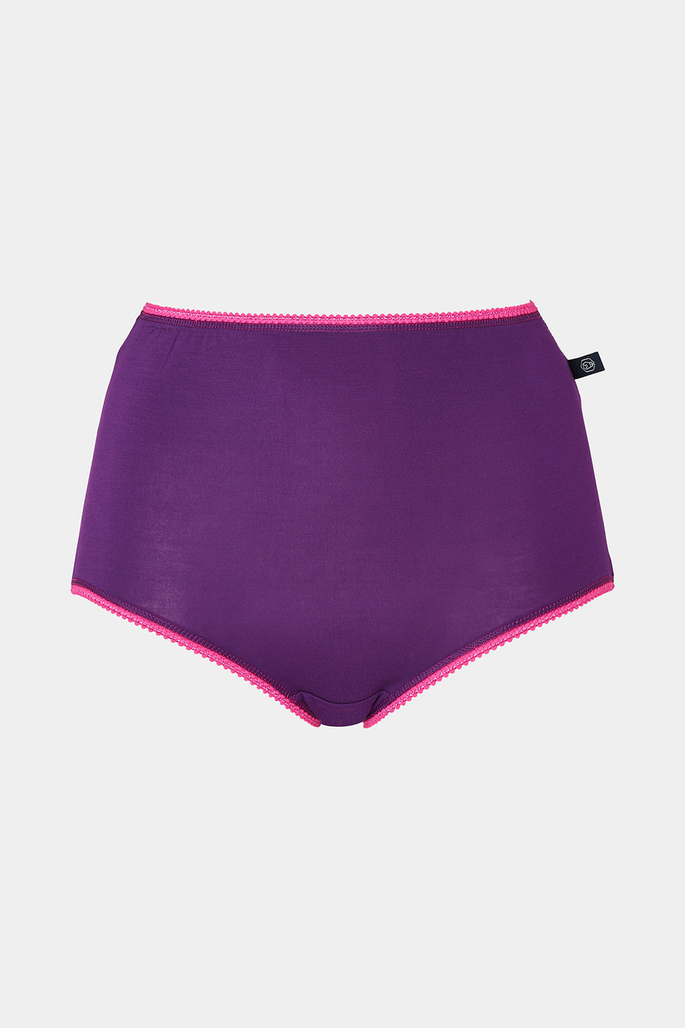 Multi British Boxers Multi Pack of Four "Cherry Pie" Bamboo Full Briefs, Image 4 of 8