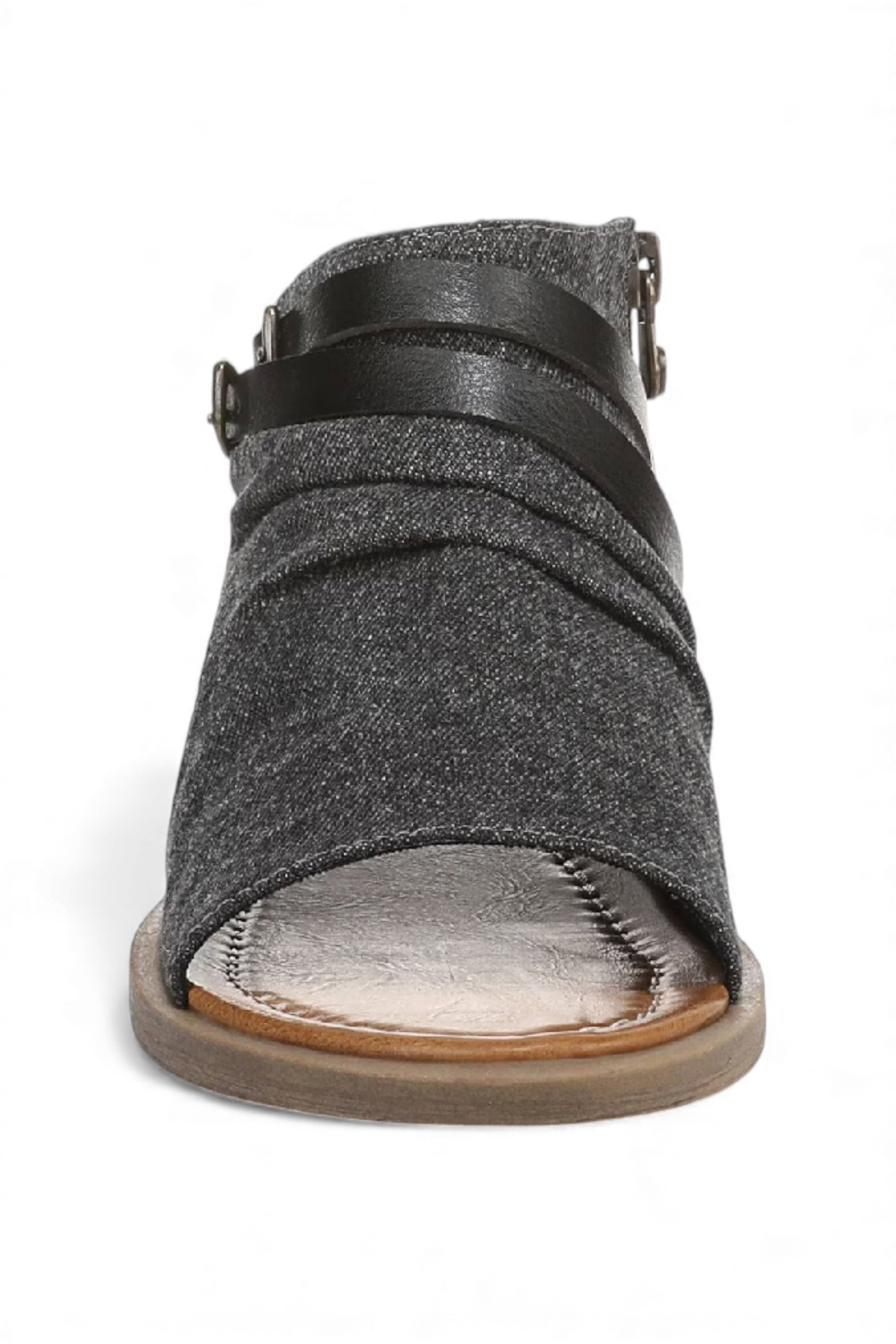Grey Blowfish Malibu Grey Womens "Denver" Strappy Low Wedge Sandals, Image 3 of 6