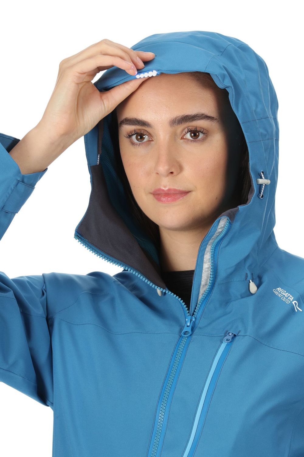 Blue Regatta Blue Britedale Waterproof Jacket, Image 5 of 8