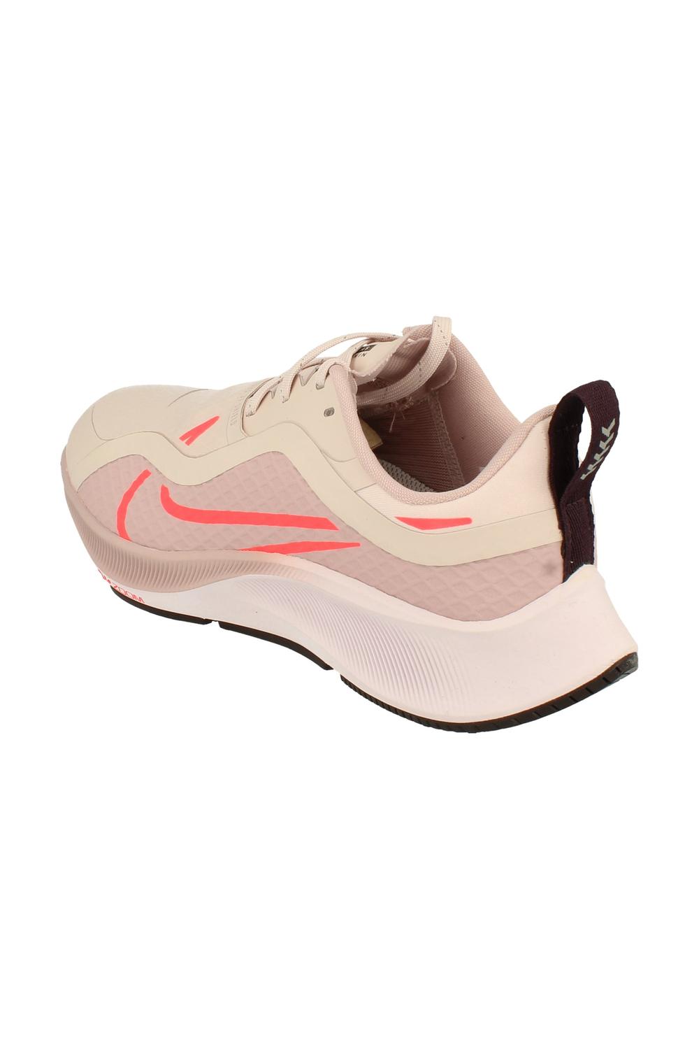 Pink Nike Womens Air Zoom Pegasus 37 Shield Running Trainers, Image 3 of 6