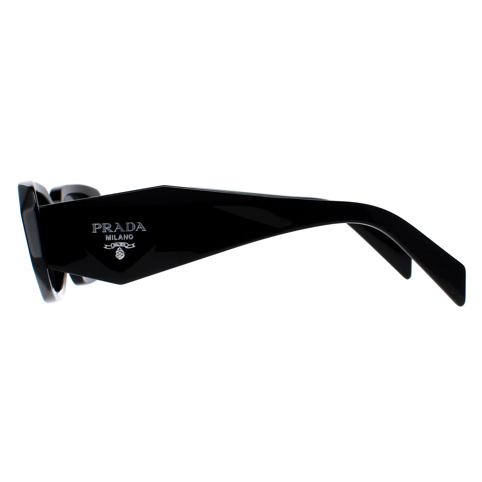Black Prada Black Rectangle Black Dark Grey PR17WS, Image 3 of 4
