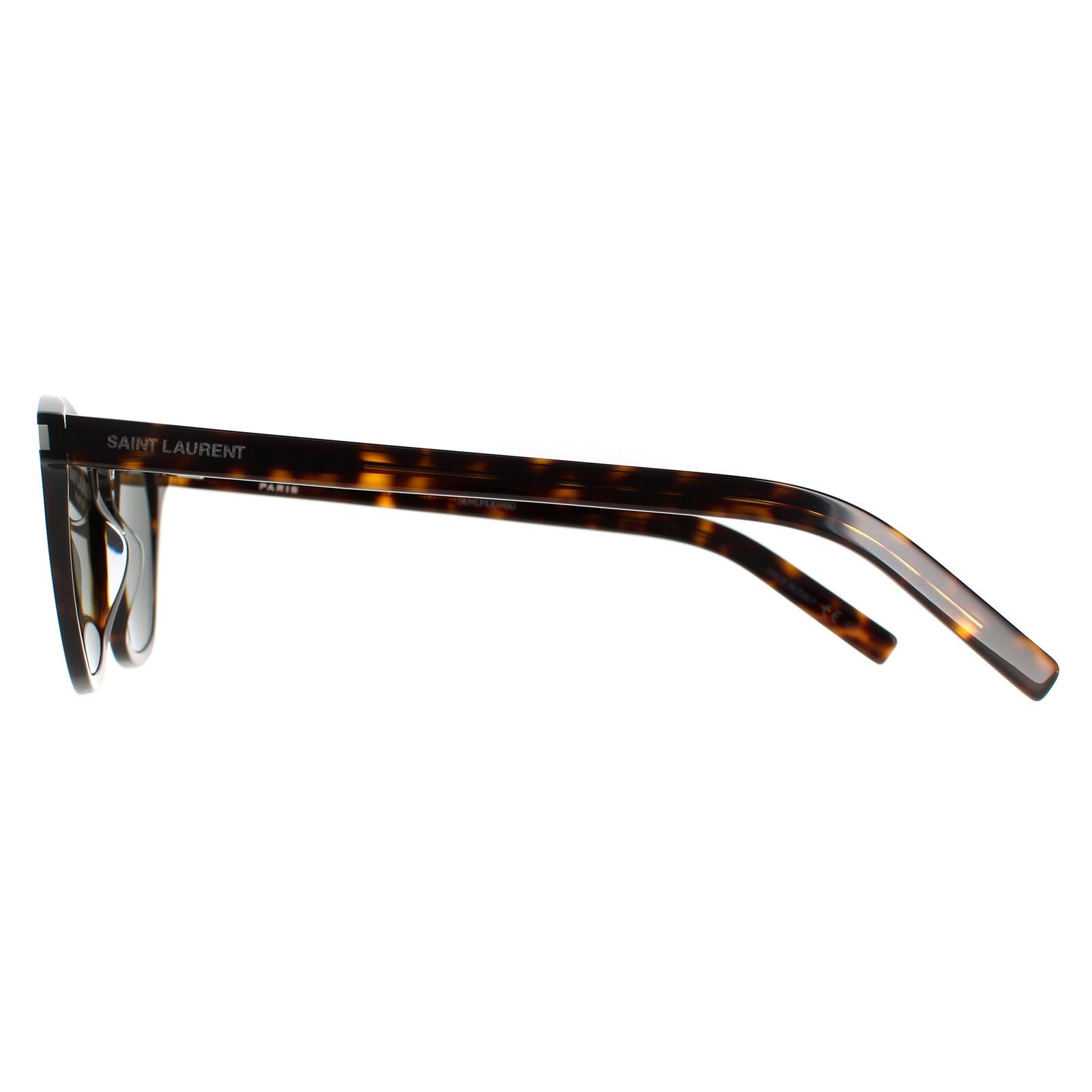 Brown Square Dark Havana Grey SL 28 SLIM Sunglasses, Image 3 of 6