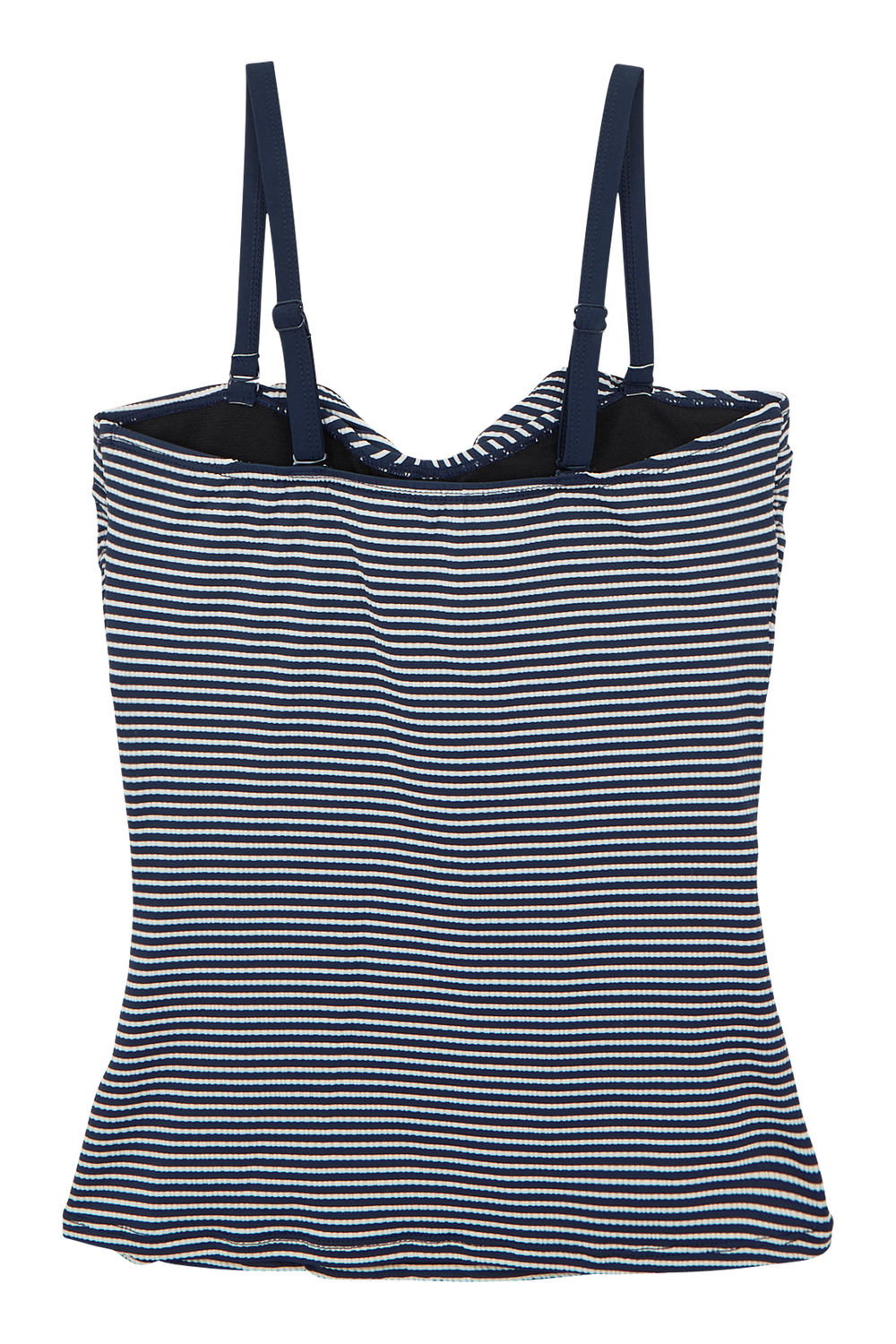 Multi Aceana III Seeksucker Tankini Top, Image 2 of 3