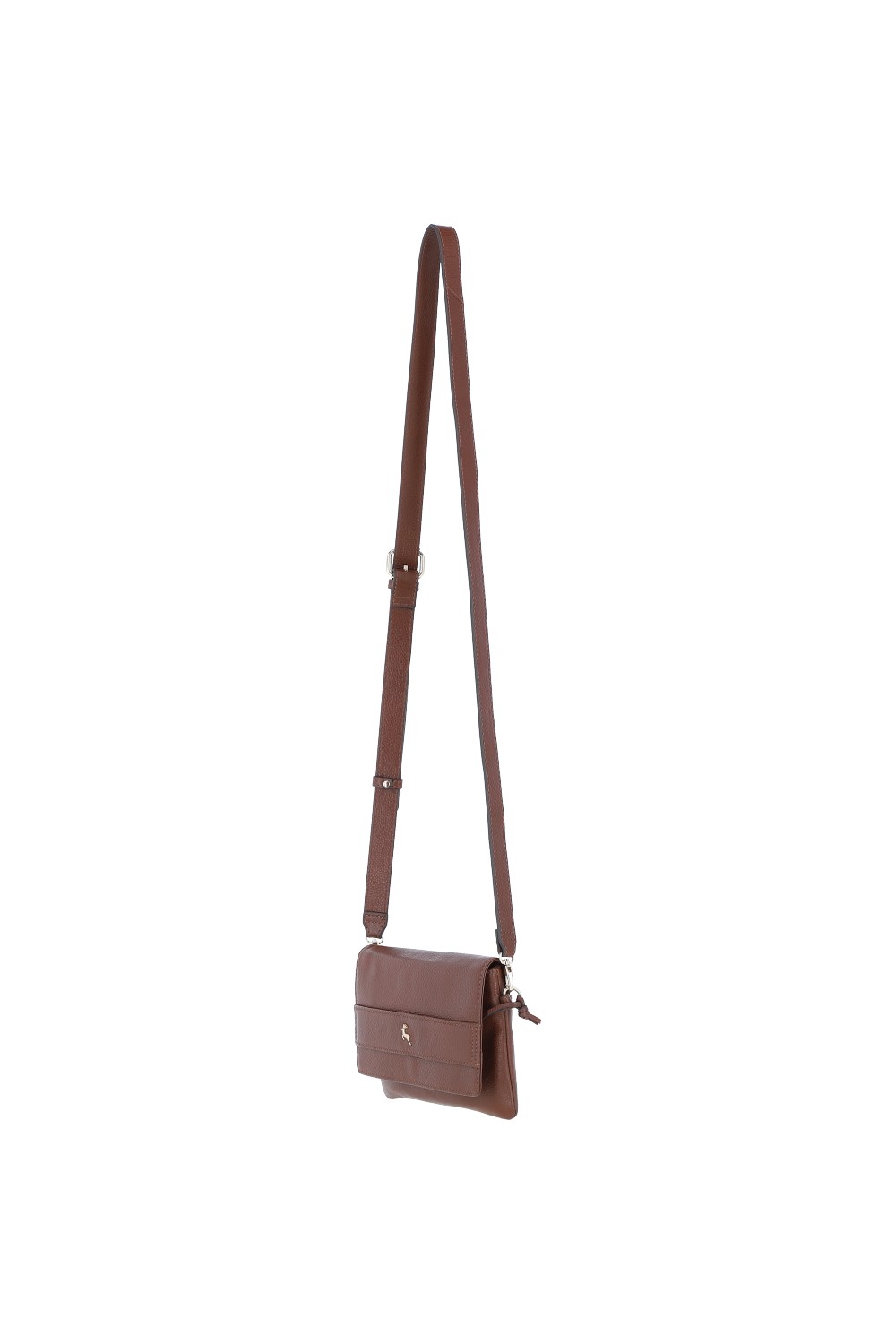 Tan Ashwood Leather Tan 'Brinea' Real Leather Crossbody Bag, Image 3 of 5