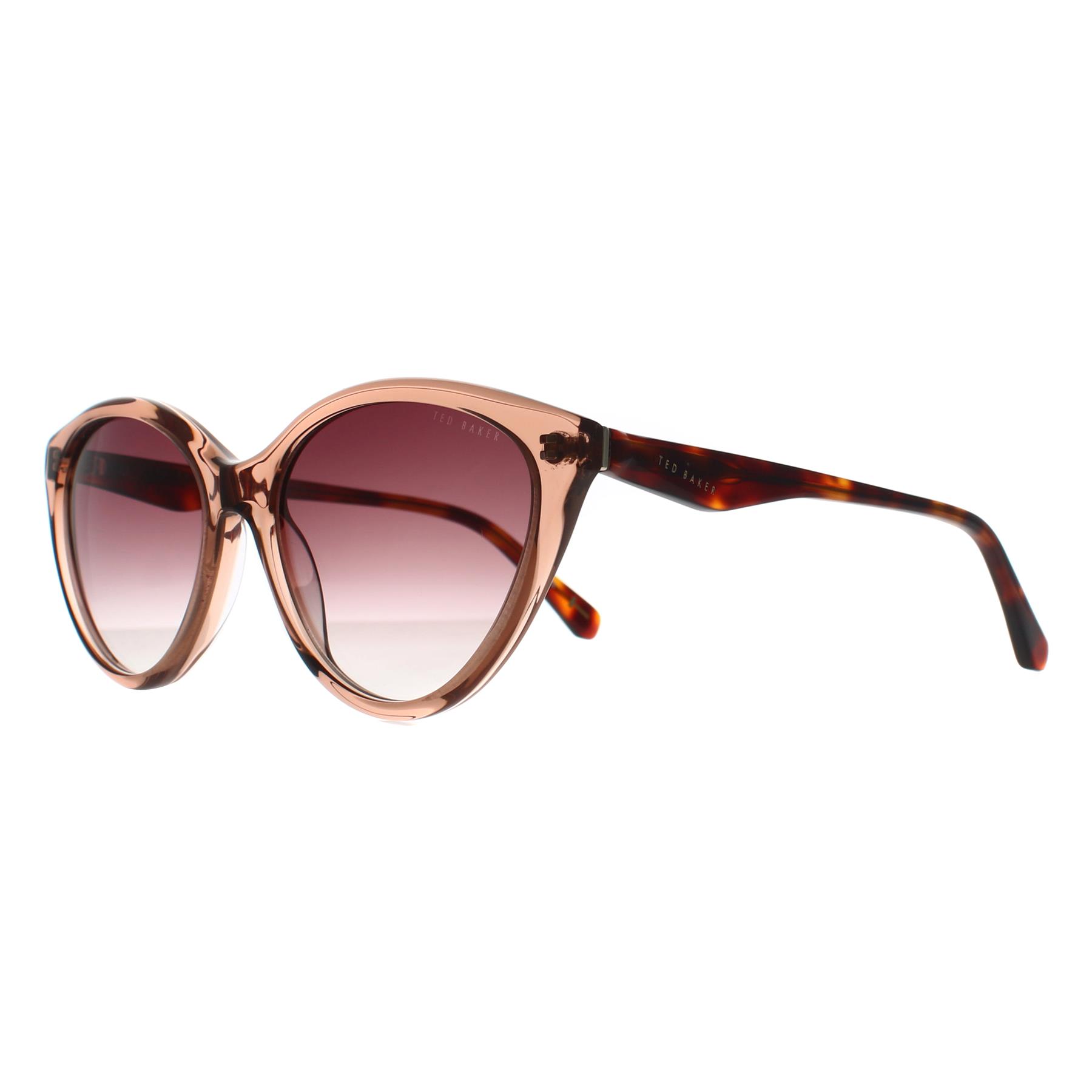 Brown Ted Baker Brown Cat Eye Crystal Brown Brown Gradient TB1735 Deeha, Image 2 of 3