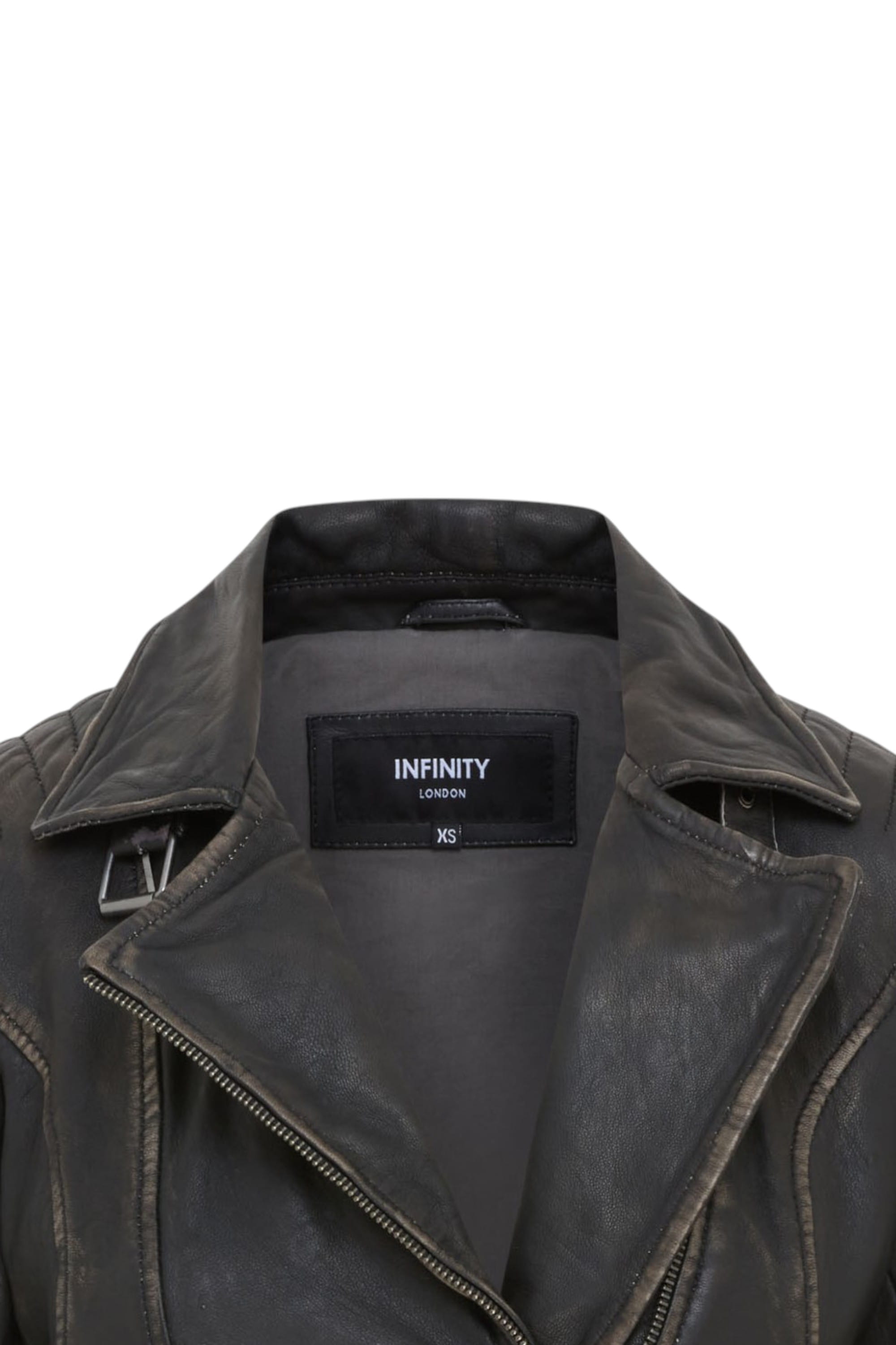 Tortoishell Leather Brando Biker Jacket - Finnsnes, Image 6 of 8