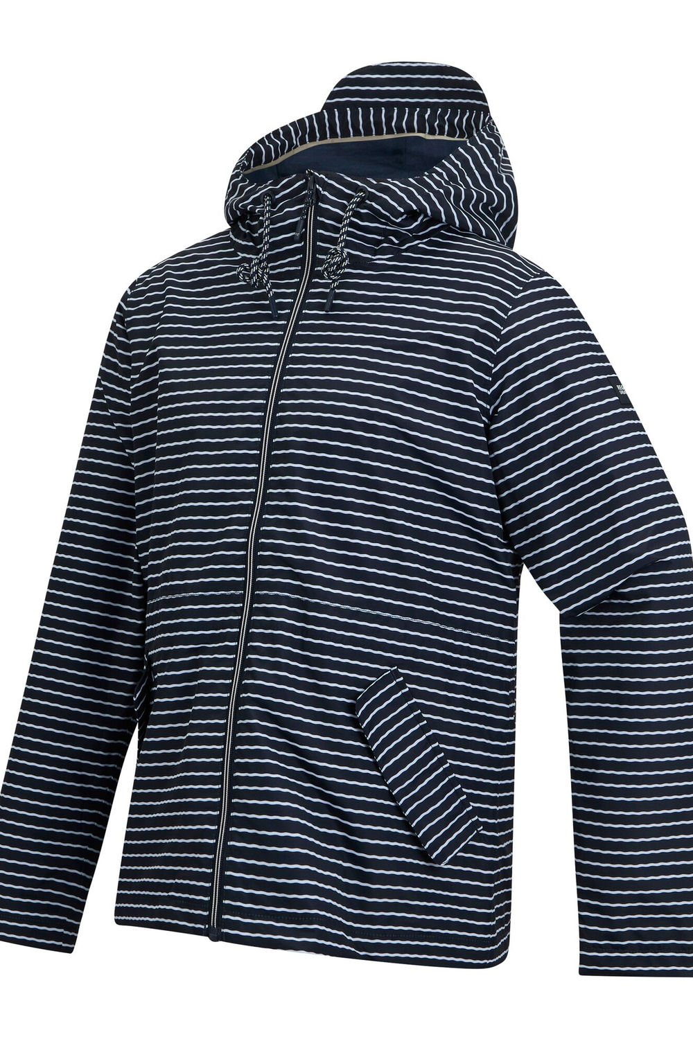 Multi Bayletta Contrast Striped Waterproof Jacket, Image 3 of 4