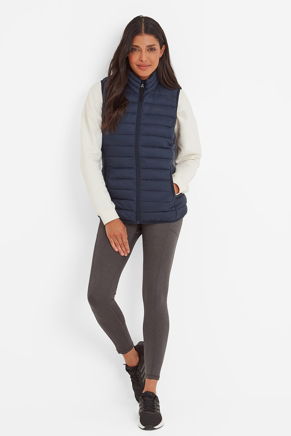 Indigo Gibson Insulated Padded Gilet, Image 4 of 6