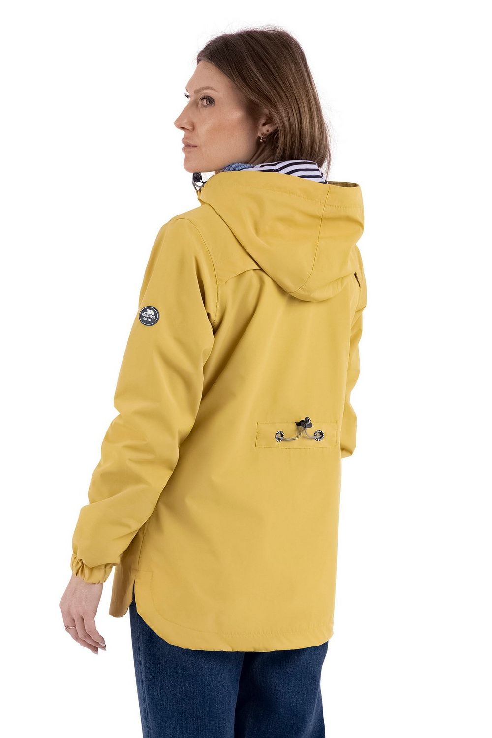 Ochre Flourish Waterproof Jacket, Image 2 of 3