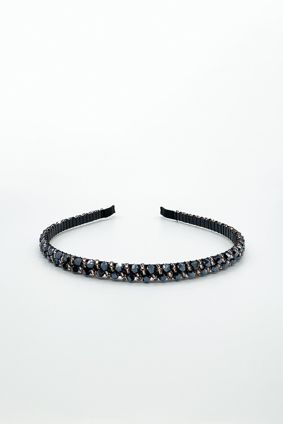 Navy Two Tone Crystal Headband, Image 3 of 4