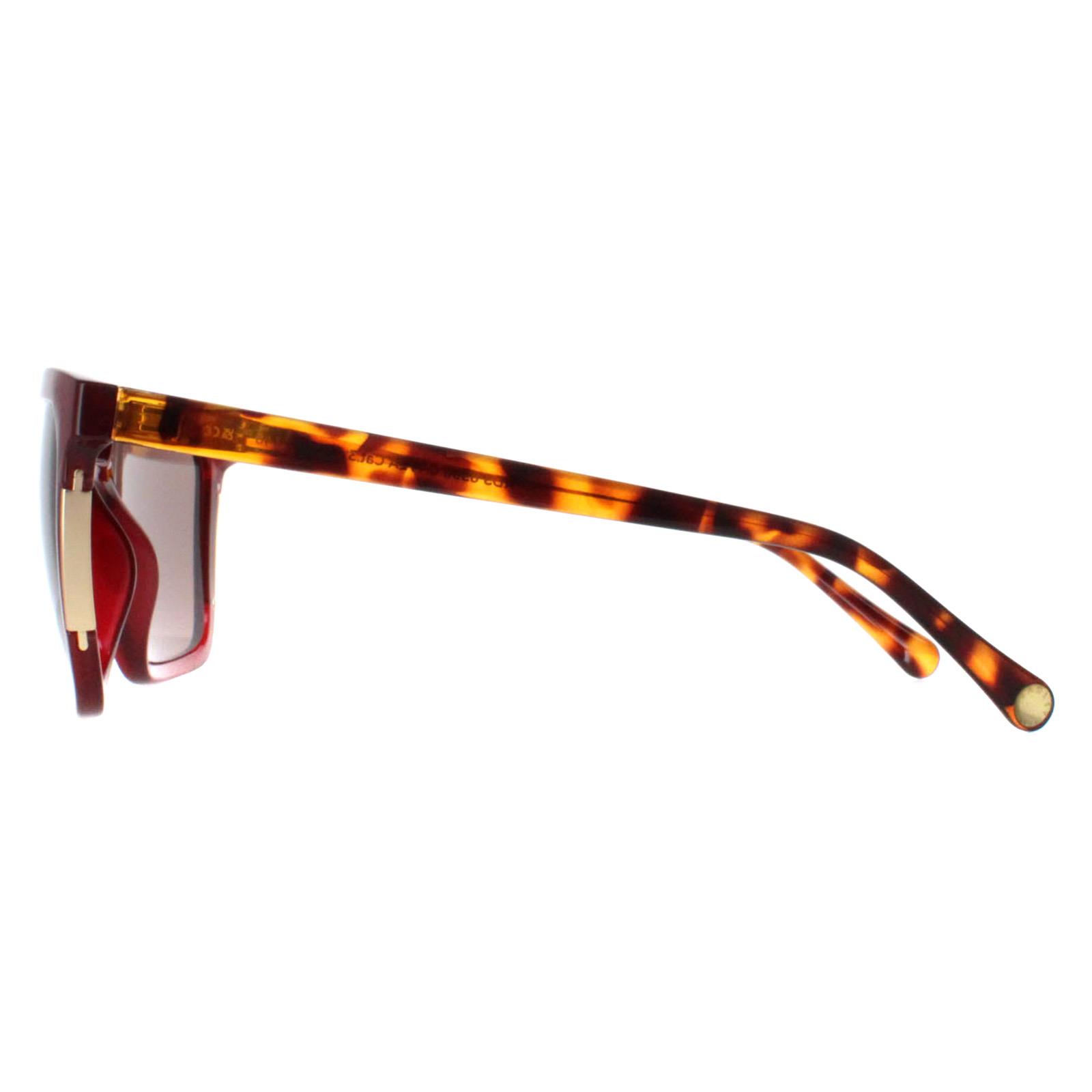 Red Radley Red Square Transparent Burgundy Brown Allington 6506, Image 3 of 4