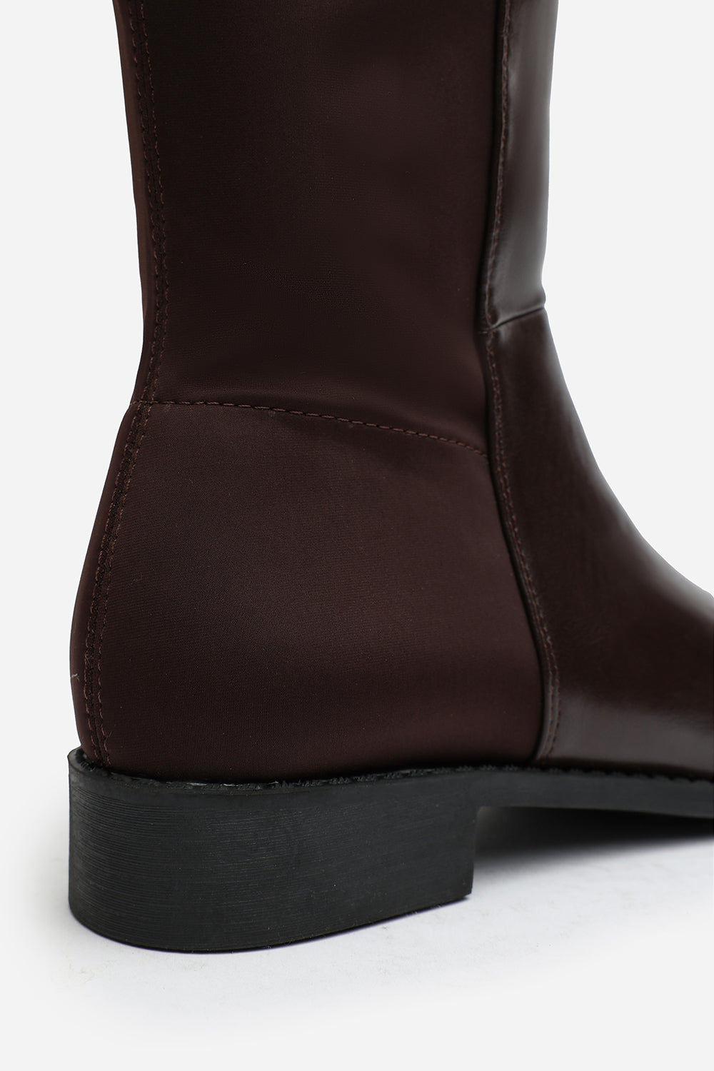 Dark Brown 'Diem' Over Тhe Knee Pull On Boots, Image 4 of 6