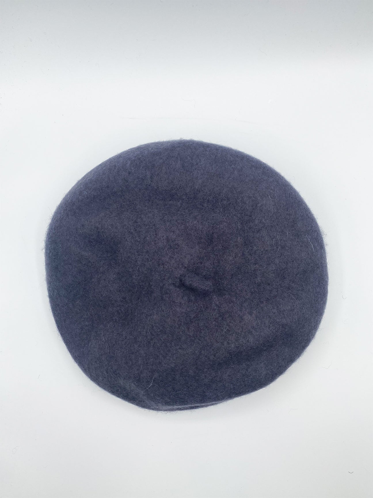 Grey SVNX Grey Plain Felt Beret, Image 3 of 4