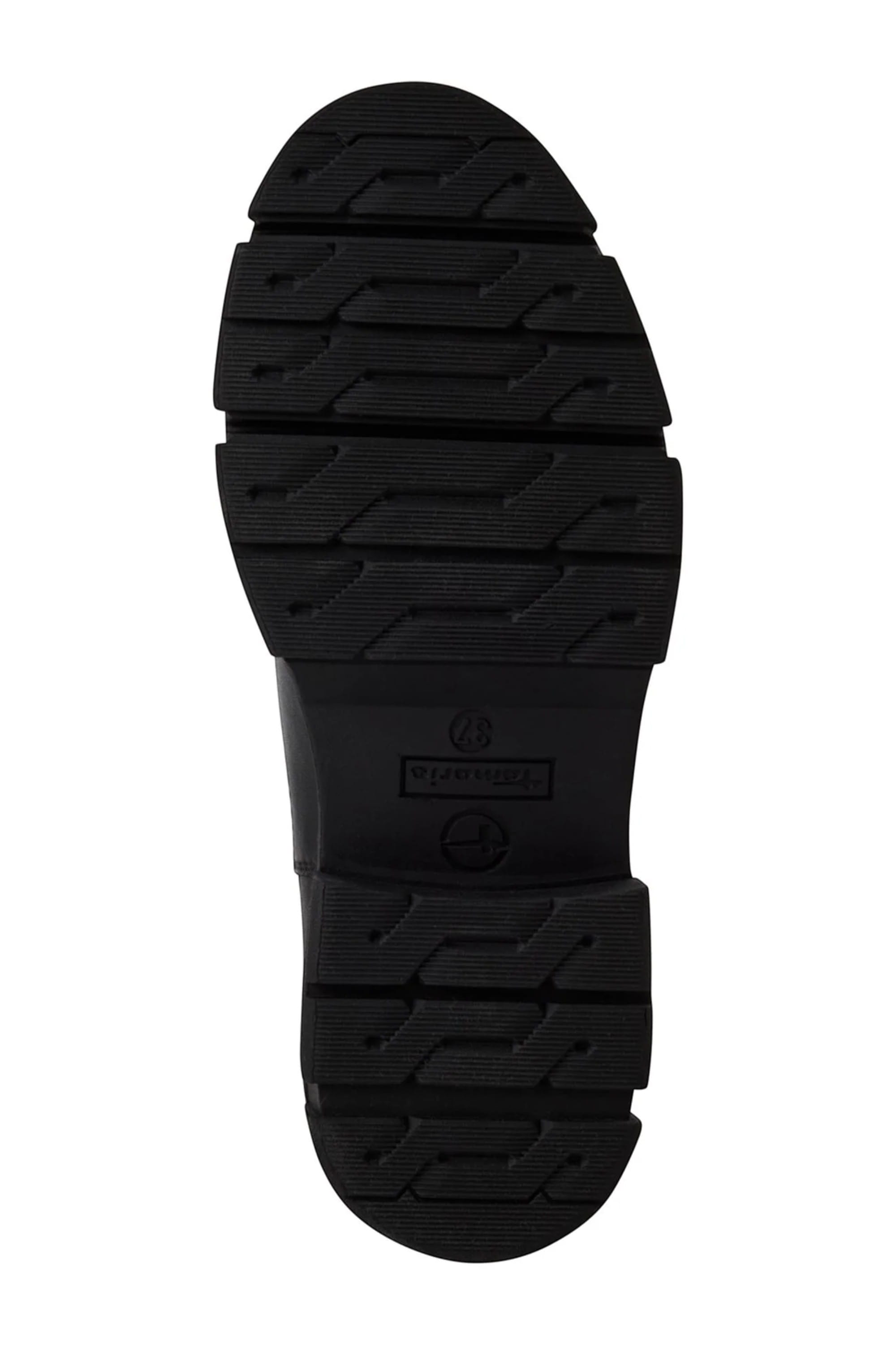 Black Tamaris Black Tamaris Womens Black High Chelsea Boots, Image 6 of 7