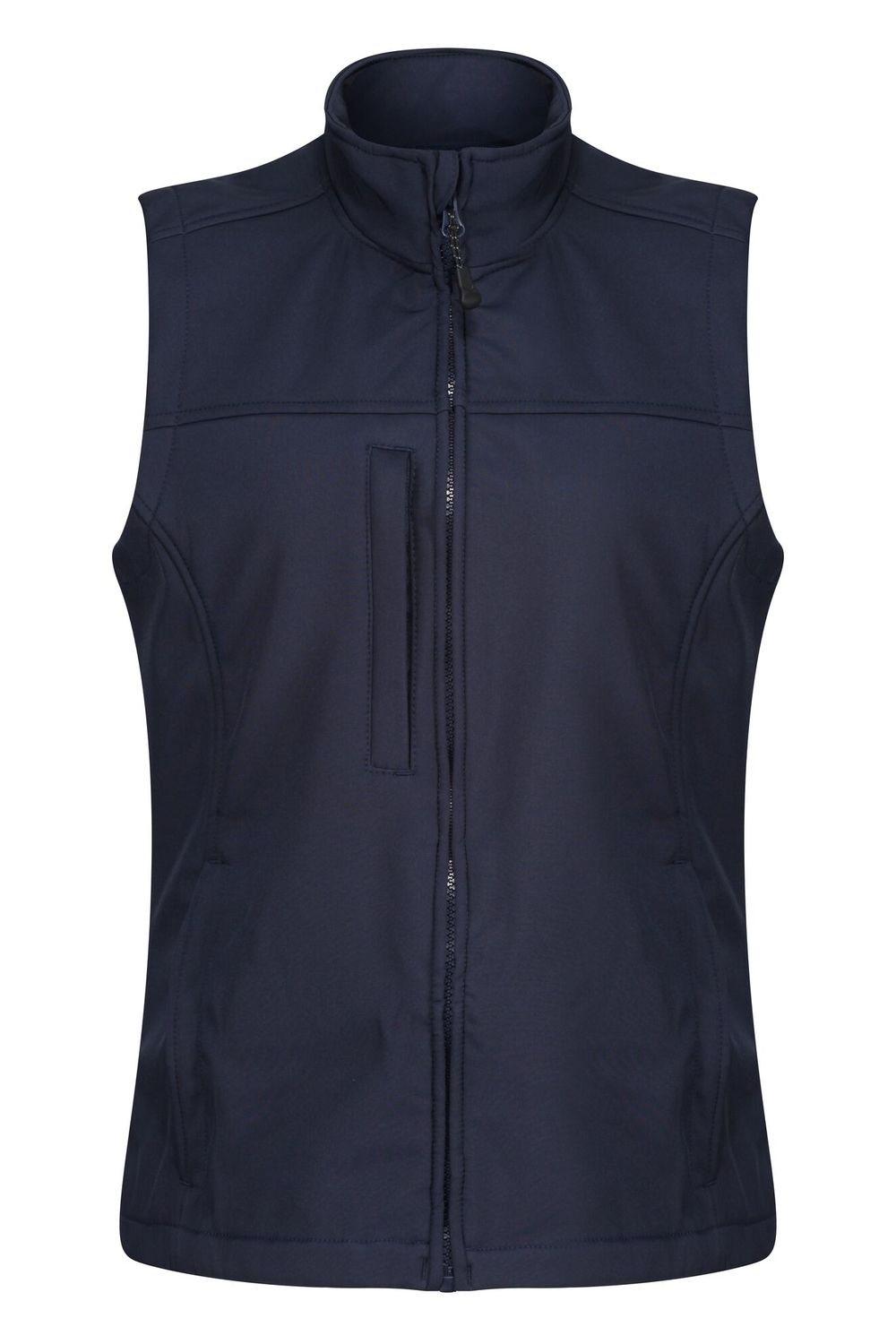 Navy Flux Softshell Gilet, Image 1 of 5