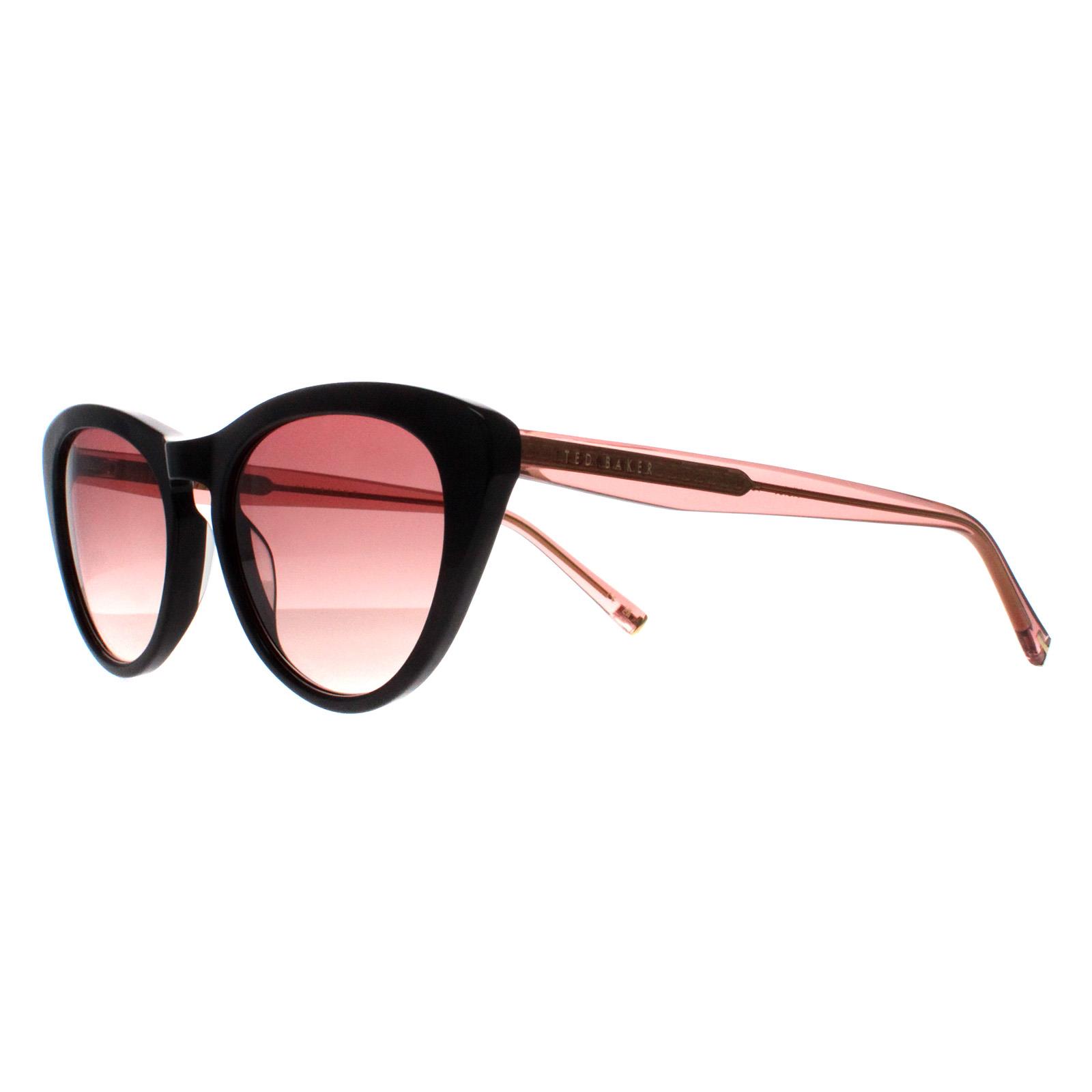 Black Ted Baker Black Cat Eye Black Brown TB1690 Violet, Image 2 of 4