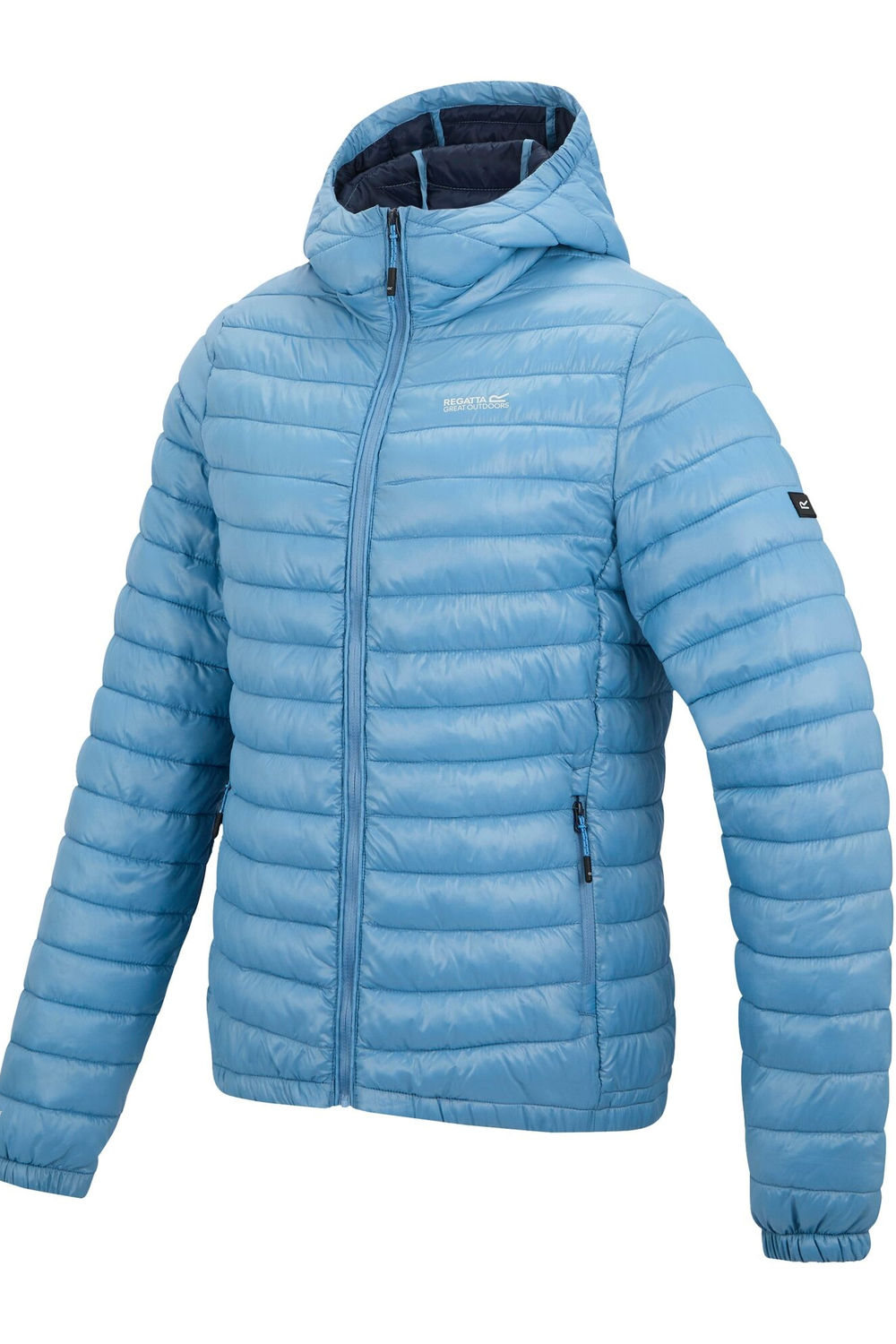 Light Denim Hurden Padded Jacket, Image 3 of 4