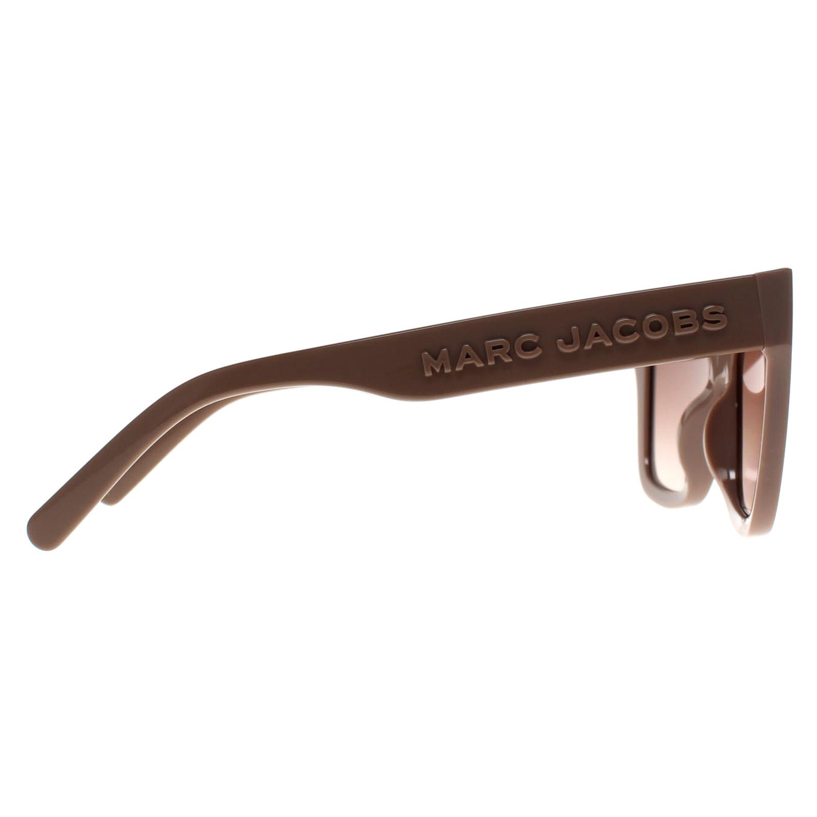 Beige Marc Jacobs Beige Square Beige Brown Gradient MARC 658/S, Image 4 of 6