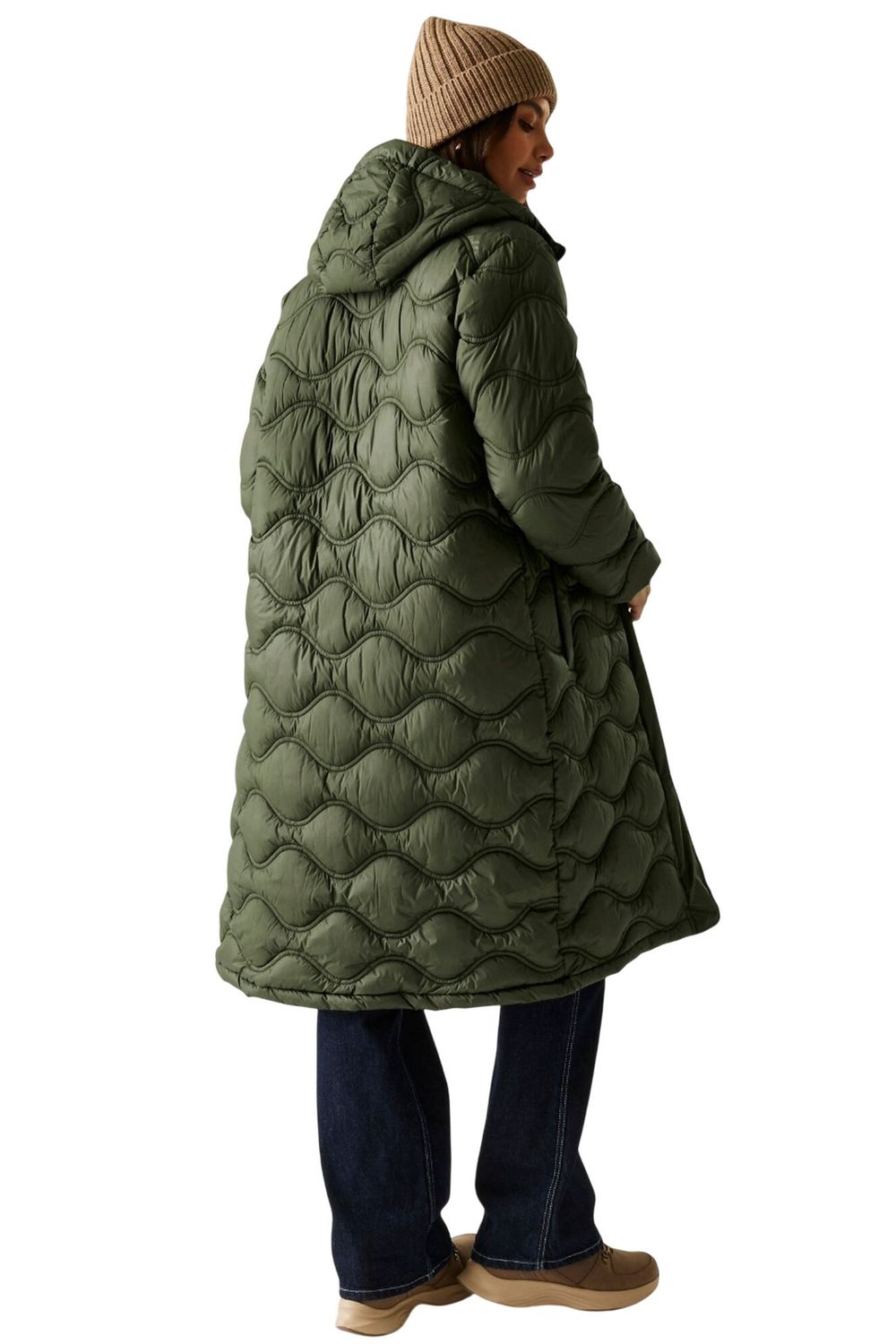 Khaki Regatta Khaki Embrie Quilted Jacket, Image 5 of 5