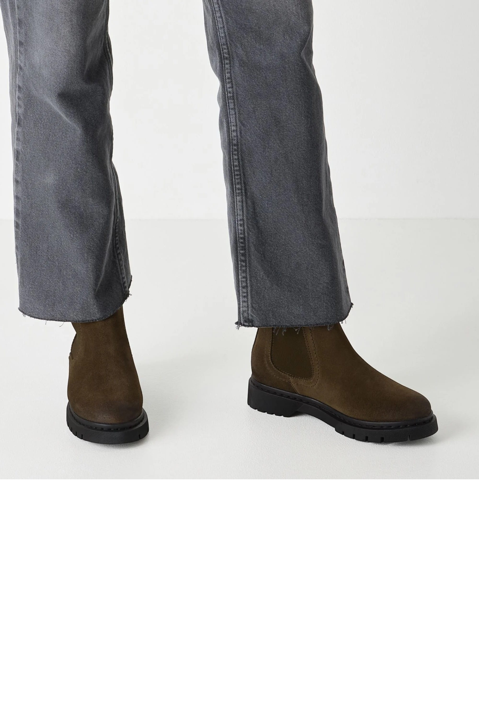 Green Tamaris Womens Olive Chelsea Boots, Image 7 of 8