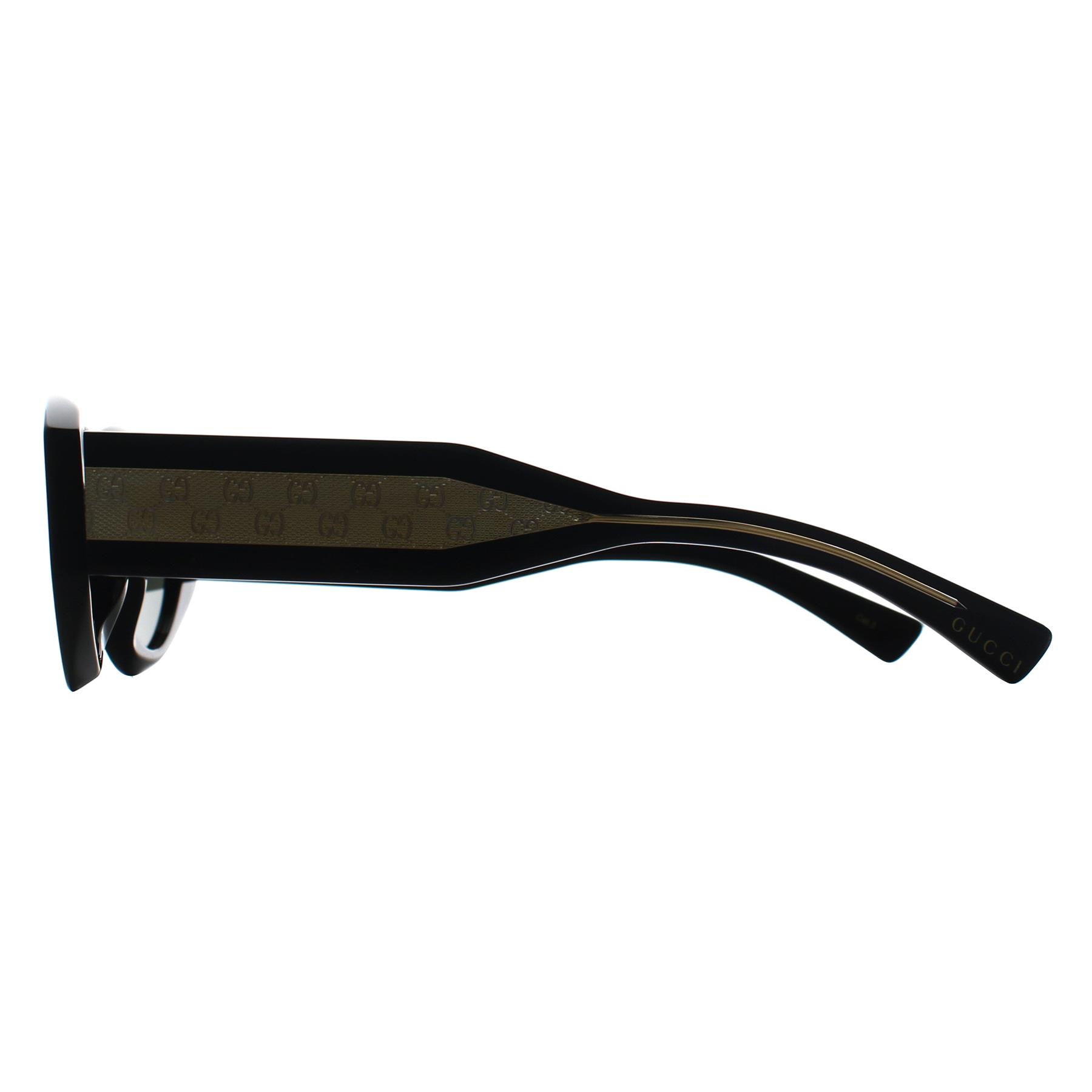 Black Gucci Black Oval Black Grey GG2065S, Image 3 of 3