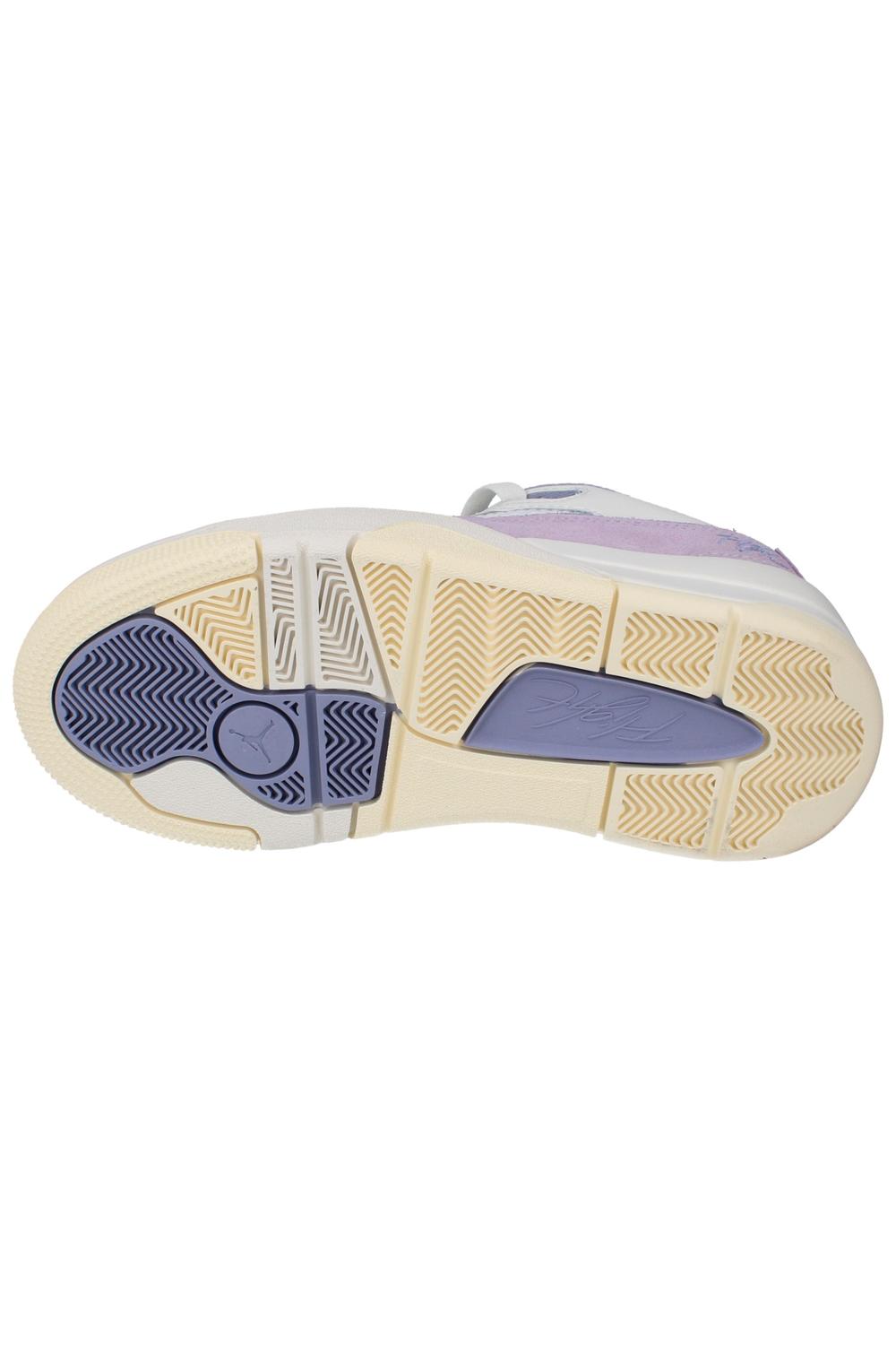 White Air Jordan Flight Court Trainers, Image 6 of 6