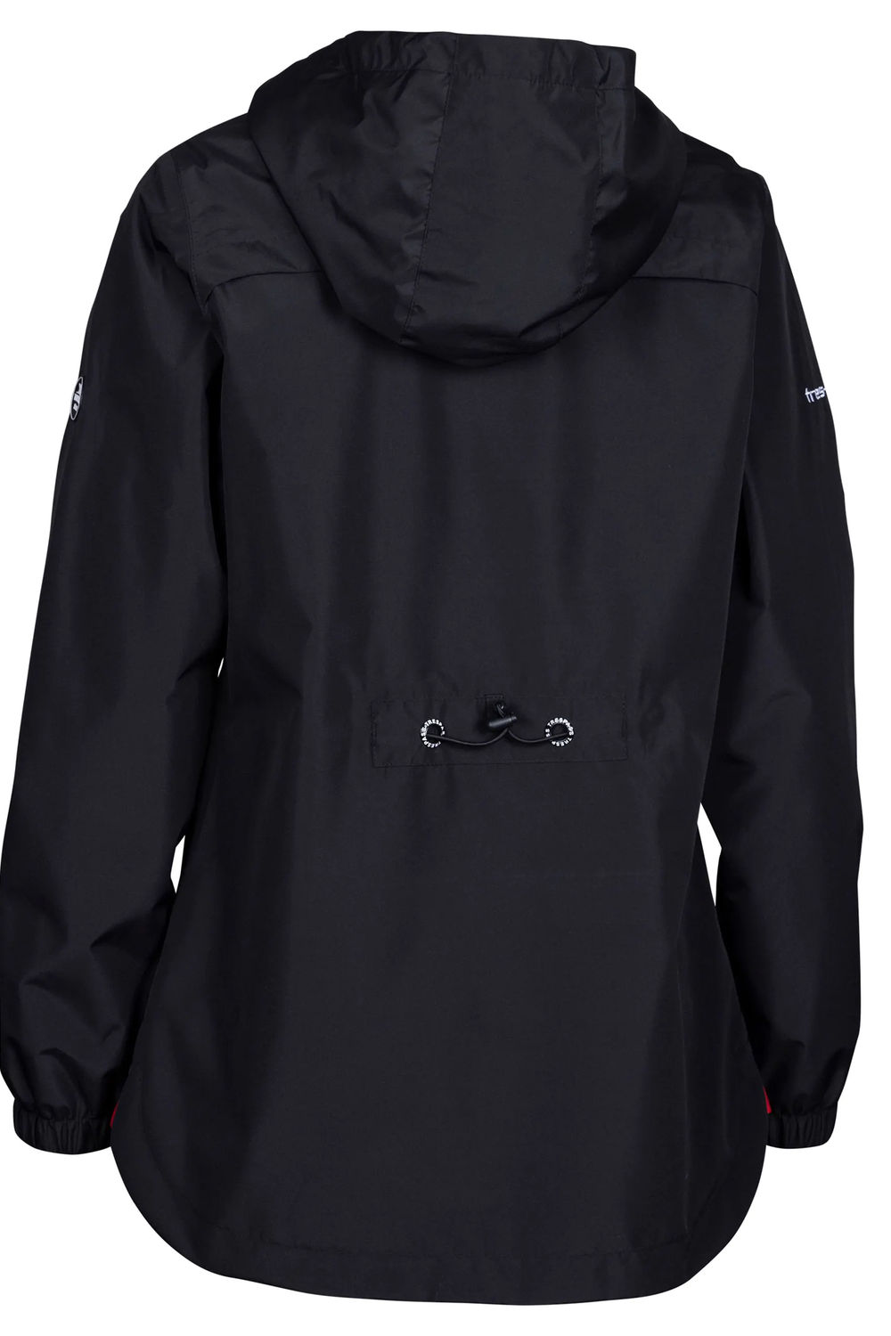 Black Flourish Waterproof Jacket, Image 2 of 4