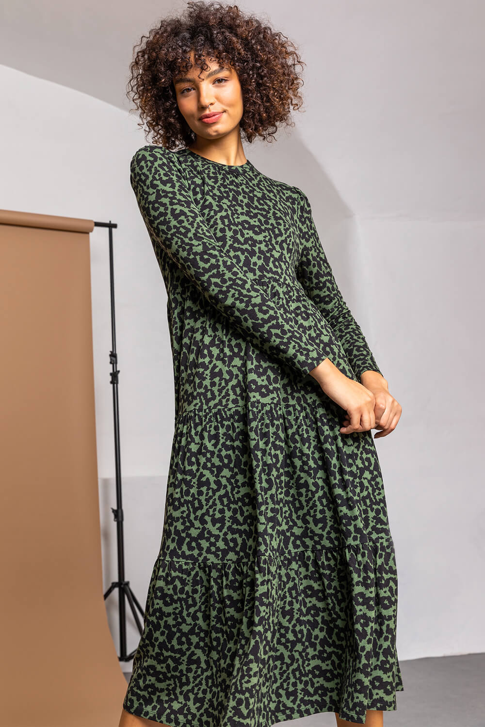 a line flowy dress Smocked A-line Flowy Dress in Dark Pink – Maxim Creation