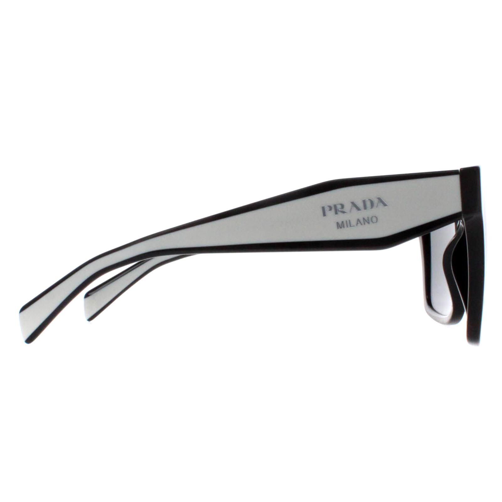 Black Prada Black Square Black Dark Grey PR24ZS, Image 4 of 4