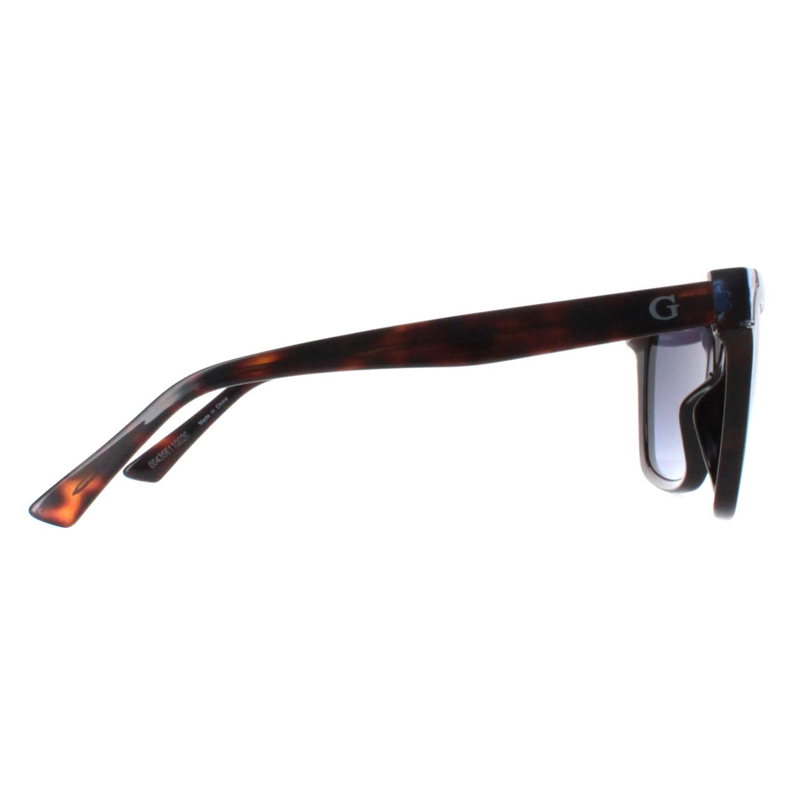 Brown Guess Brown Rectangle Blonde Havana Blue Gradient GU7840, Image 4 of 4