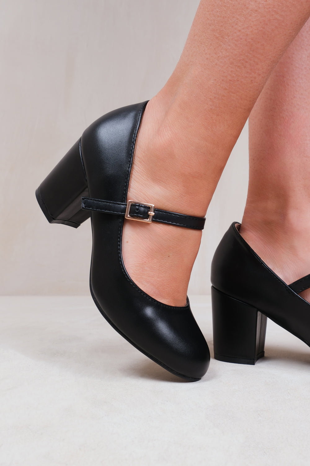 Forest 'Araceli' Block Heel Mary Jane Pumps, Image 3 of 3