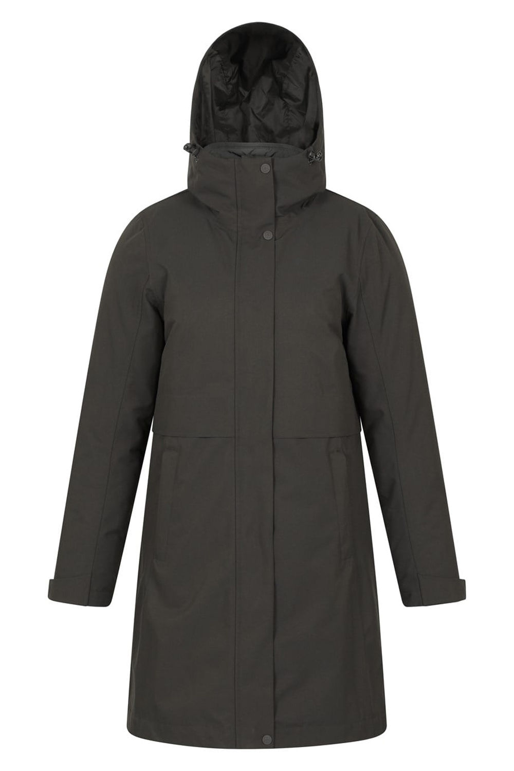Khaki Luna 3 in 1 Long Waterproof Jacket, Image 1 of 6