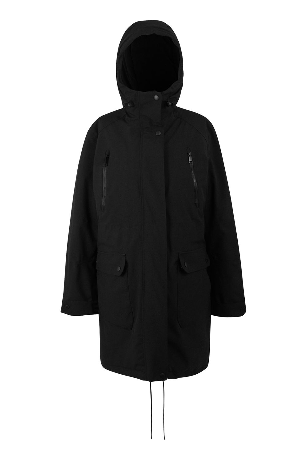 Black Valenta Waterproof Jacket, Image 1 of 5