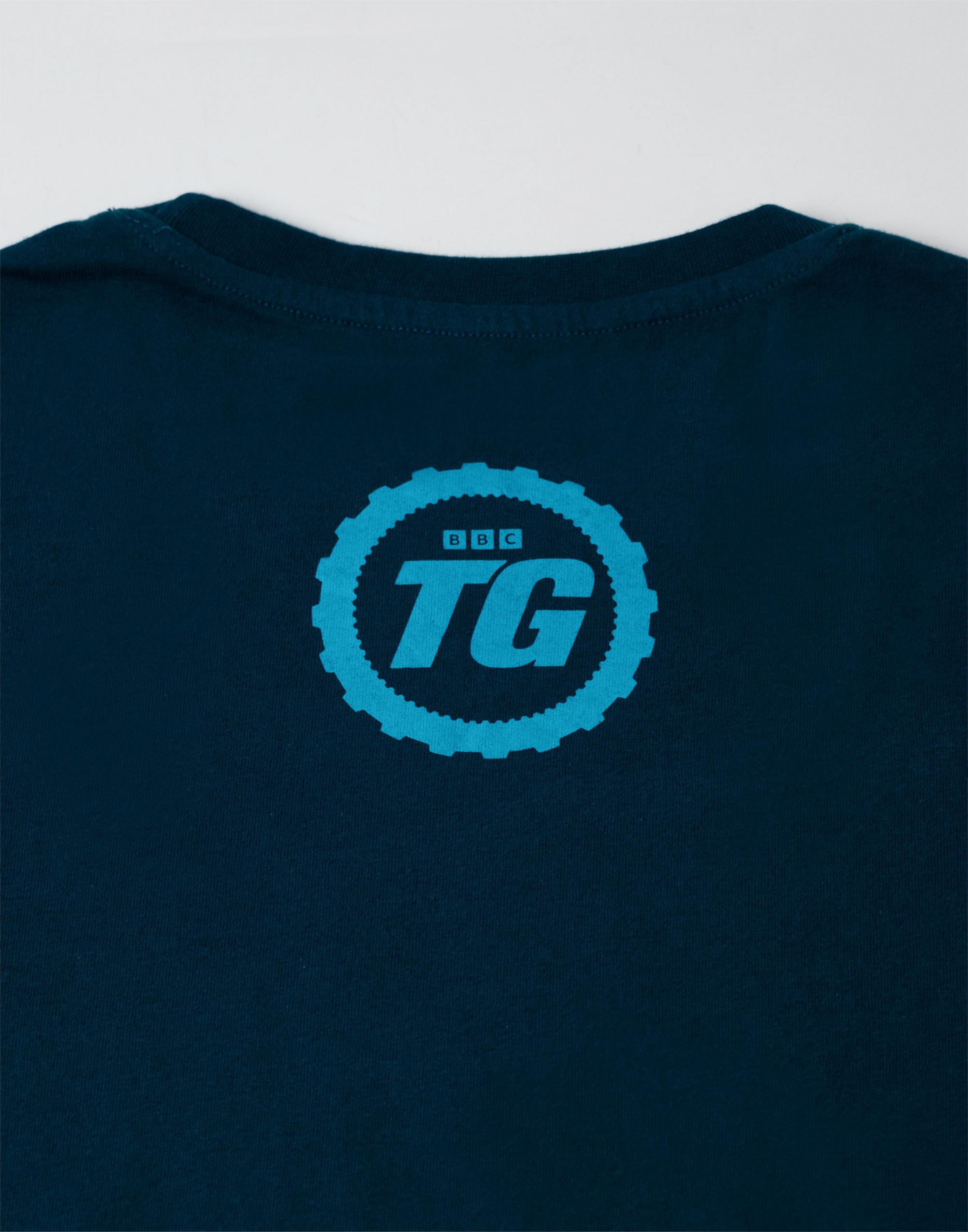 Navy Top Gear Stig Navy T-Shirt, Image 5 of 6