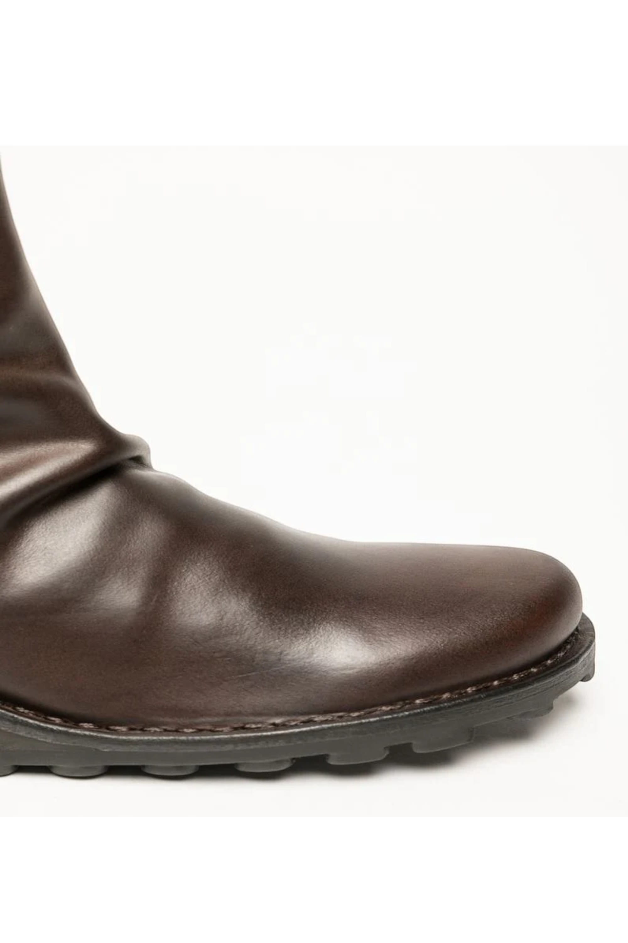 Brown Womens Leather Heel Ankle Boots - Mon944, Image 8 of 8