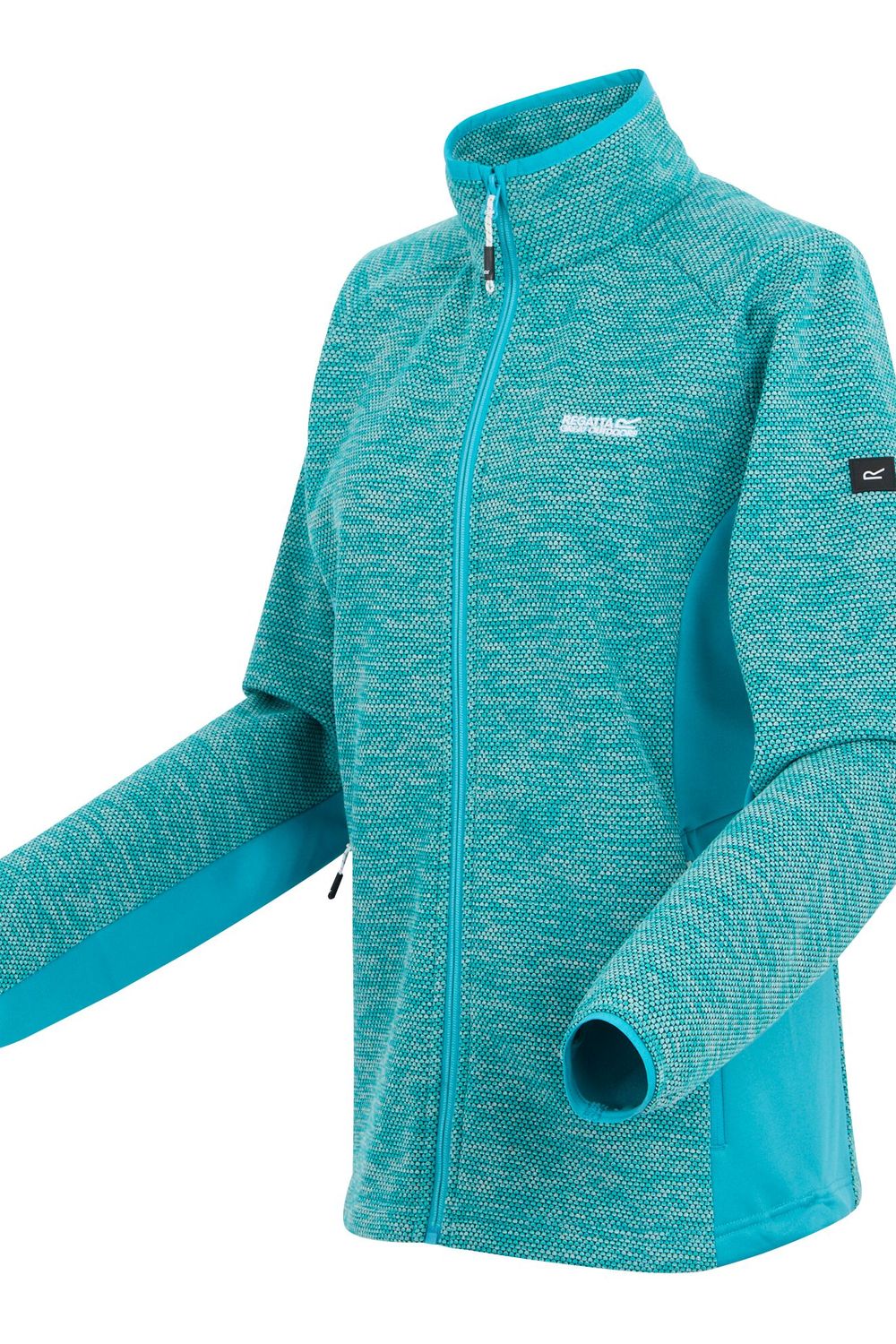 Blue Highton IV Full Zip Fleece Jacket, Image 3 of 5