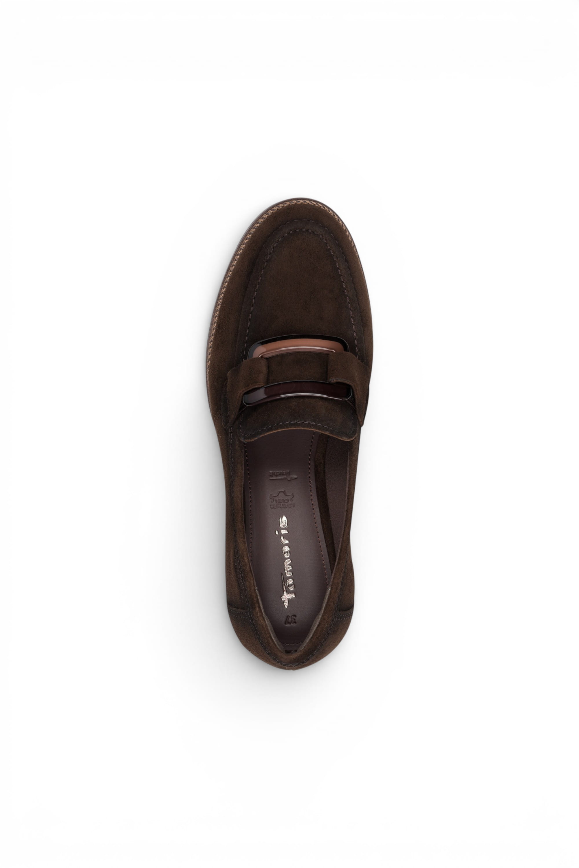 Brown Suede Leather Loafer Casual Shoes, Image 7 of 8