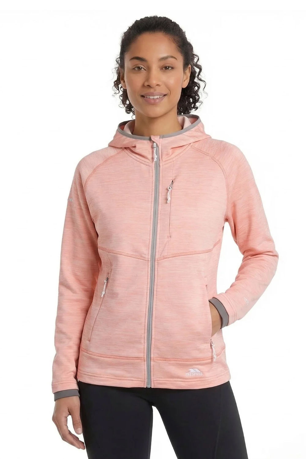 Light Pink AT200 Fleece Jacket, Image 5 of 5