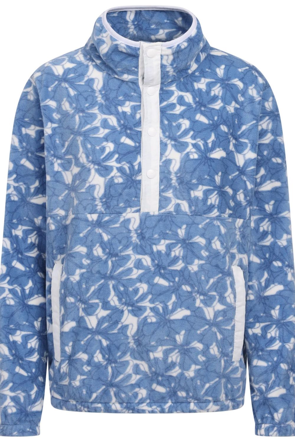 Sky Blue Breker Fleece Top, Image 1 of 3