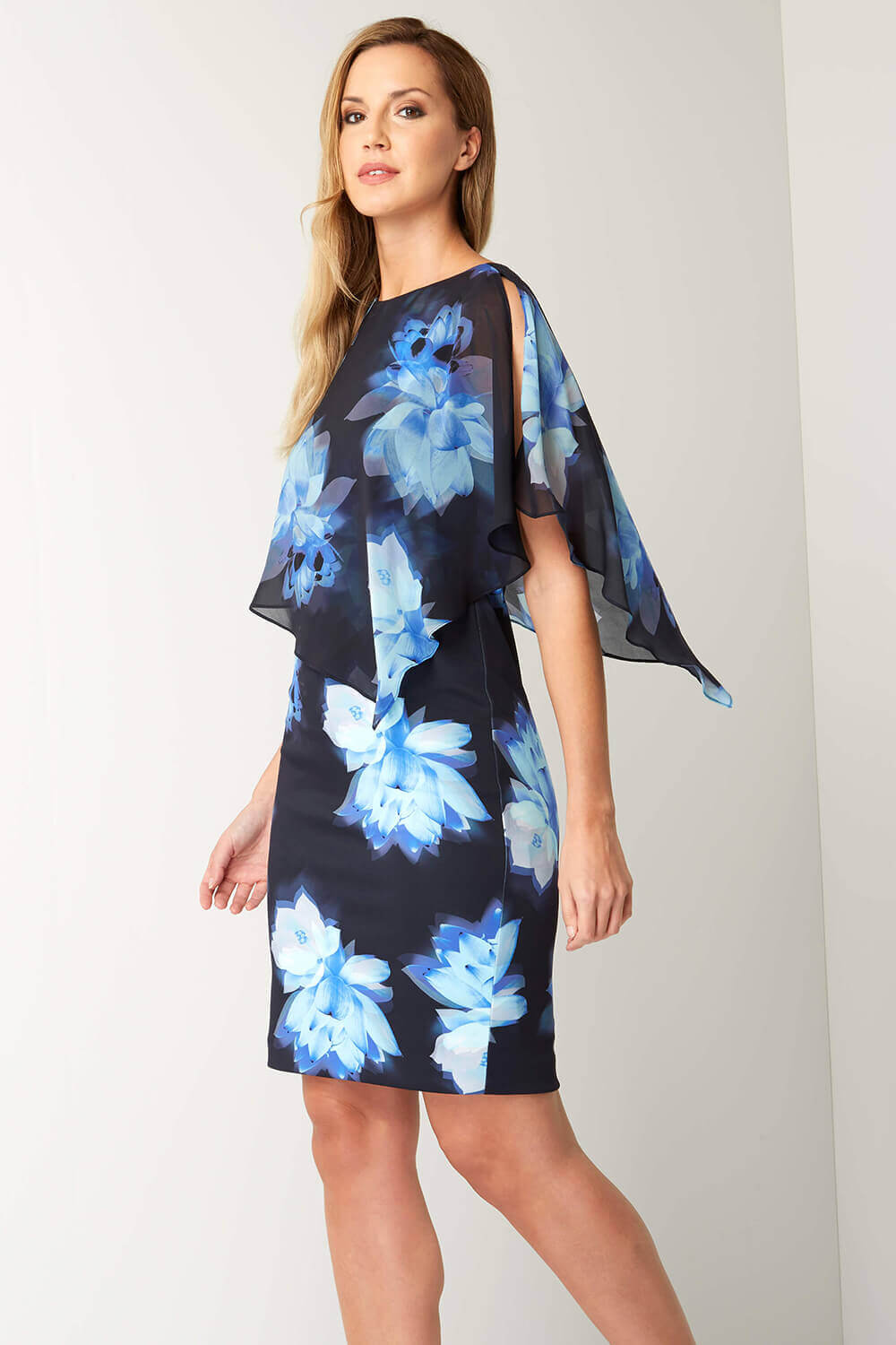 dress pattern with chiffon overlay How to sew an overlay