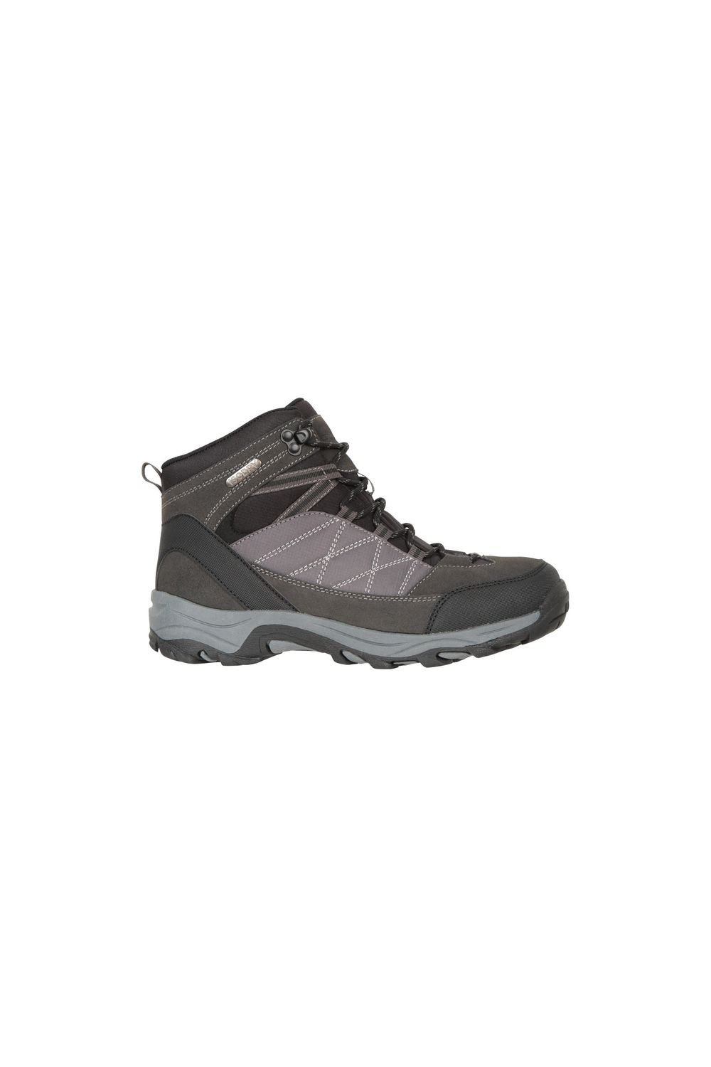 Black Rapid Suede Waterproof Walking Boots, Image 4 of 6
