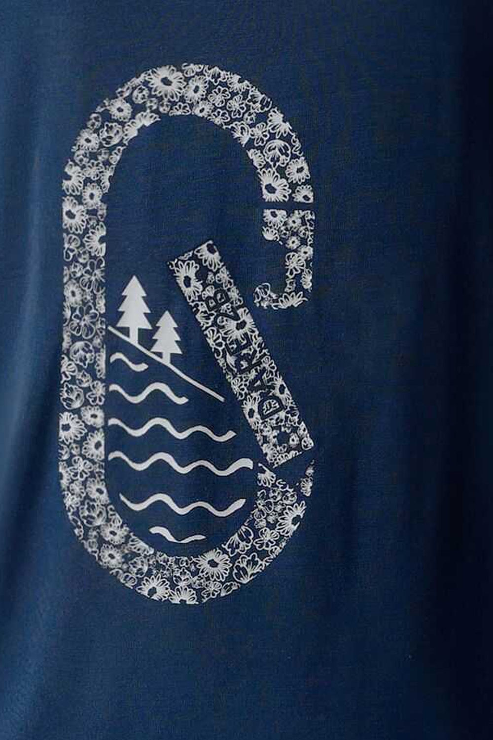 Denim Harmonic Back Print Vest Top, Image 4 of 4