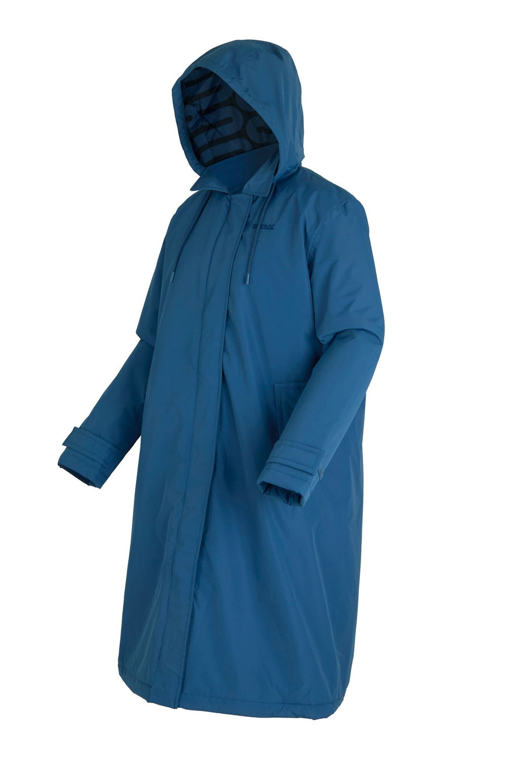 Denim Orla Kiely Mac Waterproof Jacket, Image 3 of 5