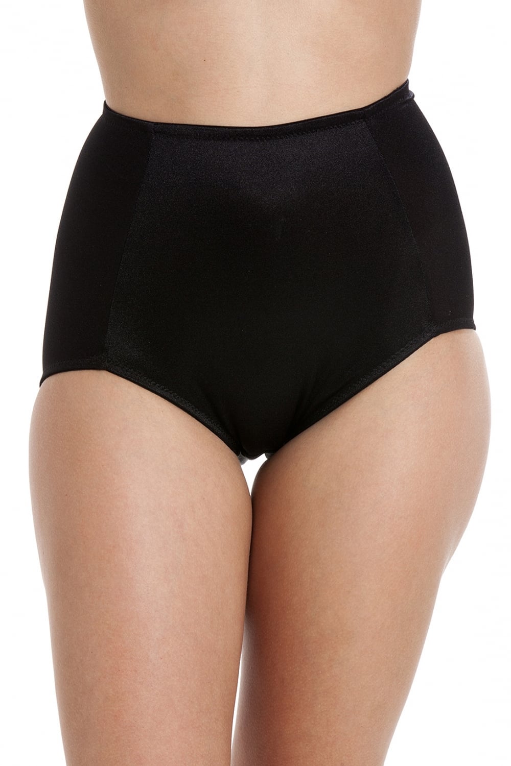 Black Camille Lingerie Black 2 Pack Full Support Shapewear Briefs, Image 1 of 5