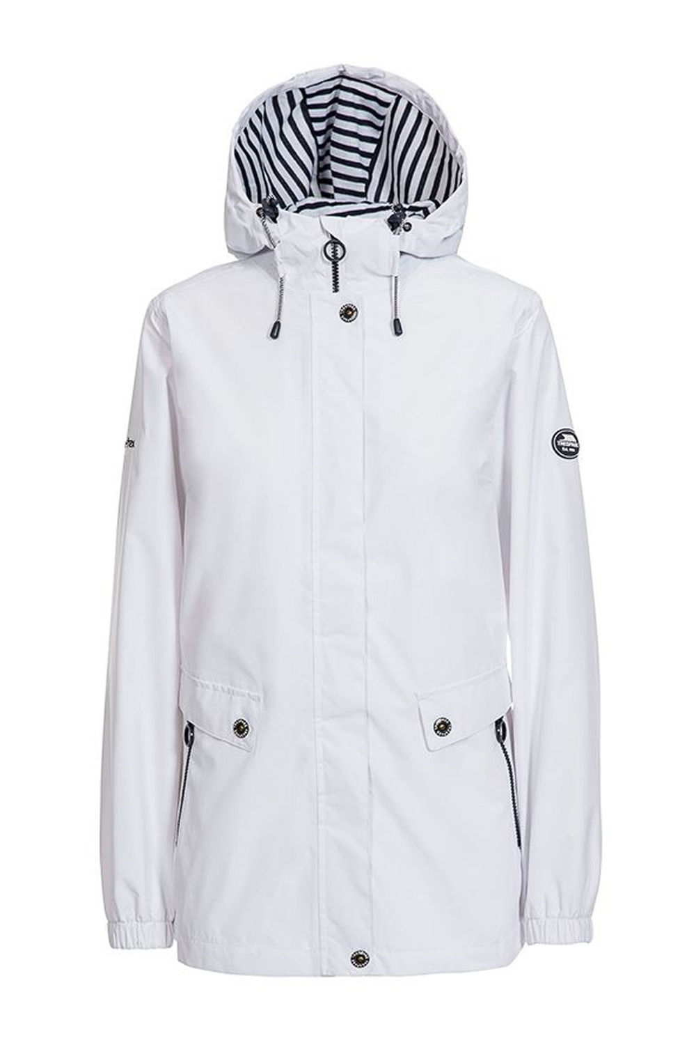 Purple Flourish Waterproof Jacket