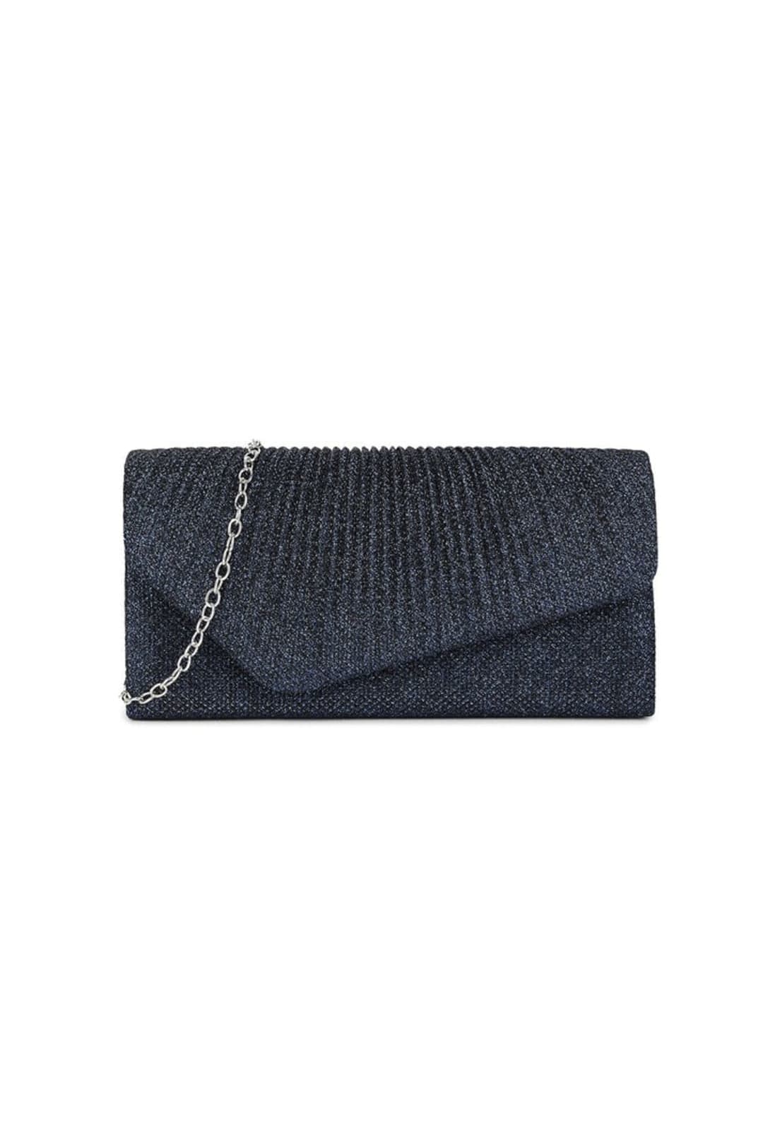Pink Luxe Metallic Clutch