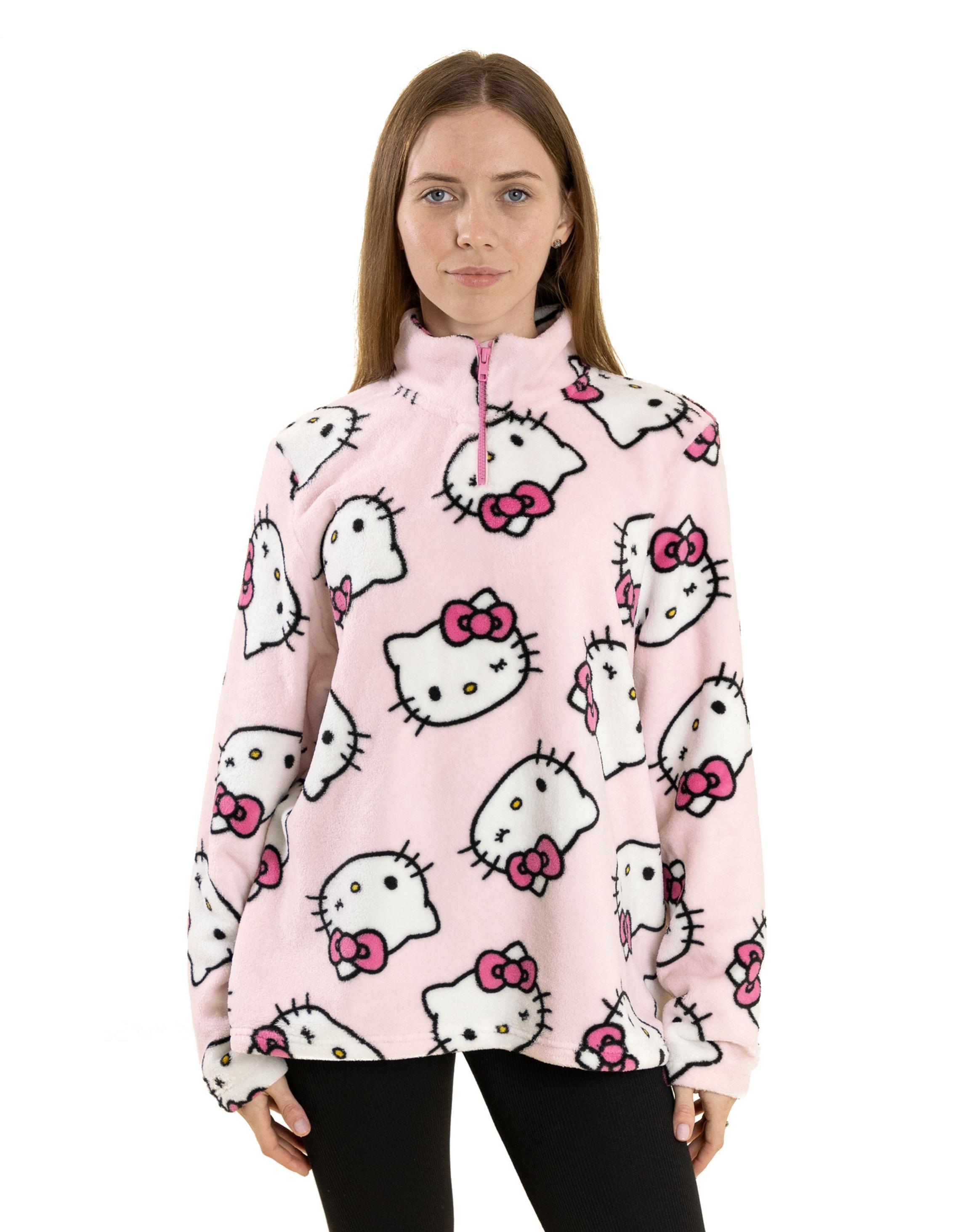 Pink Hello Kitty Faces XX-Large Jumper, Image 1 of 6