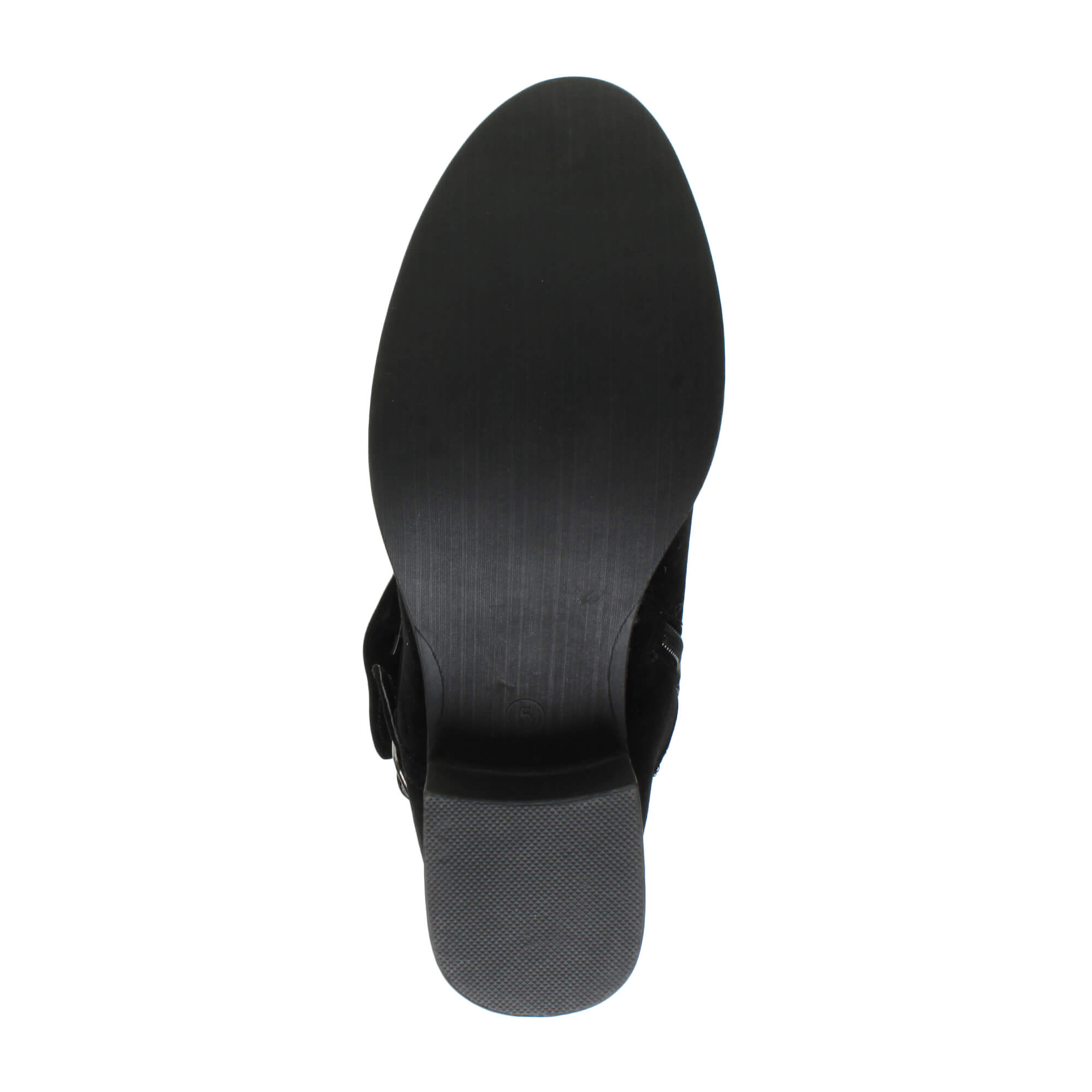 Black Low Heel Riding Over The Knee Boots, Image 8 of 8